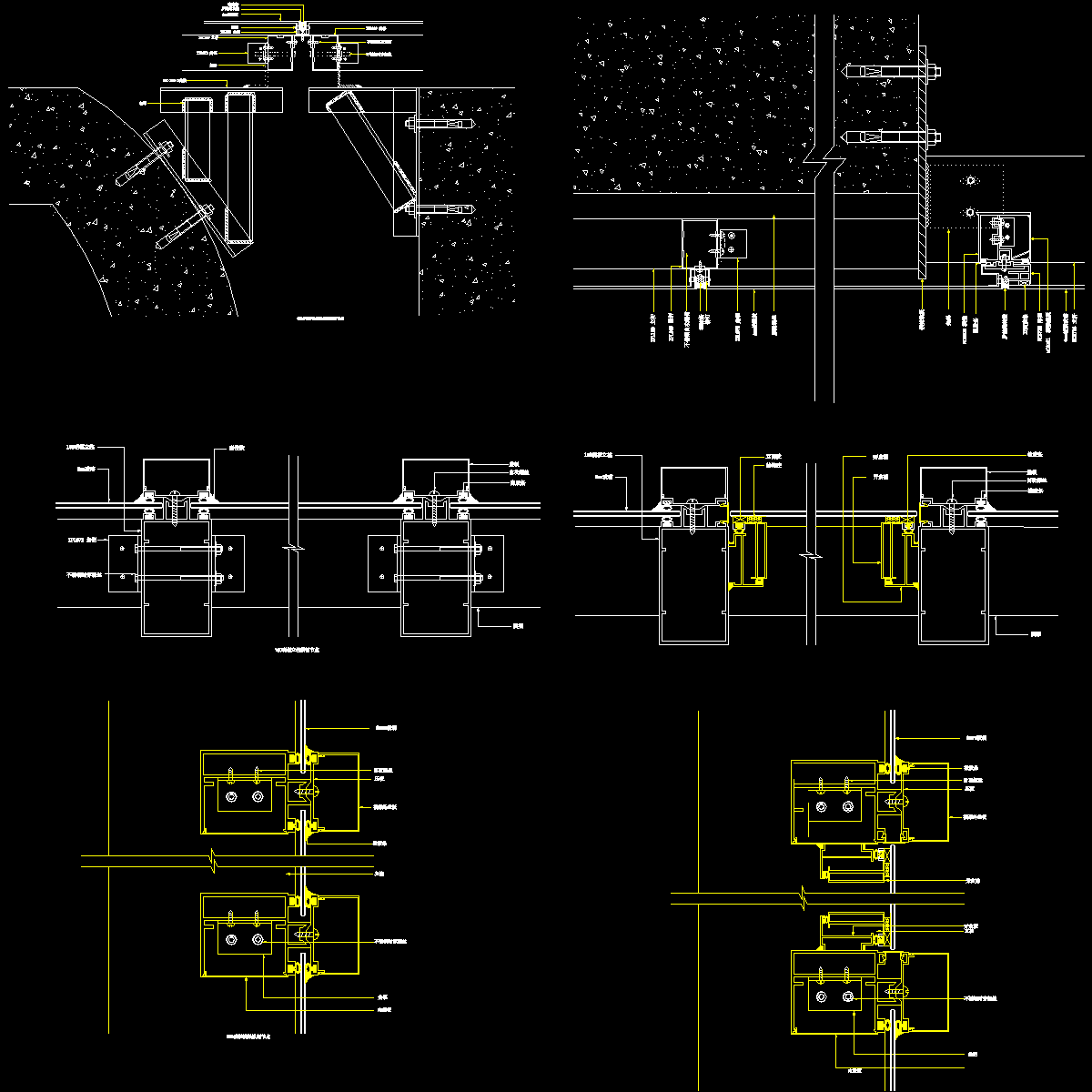 003-150型隐框幕墙及铝塑板幕墙节点2.dwg