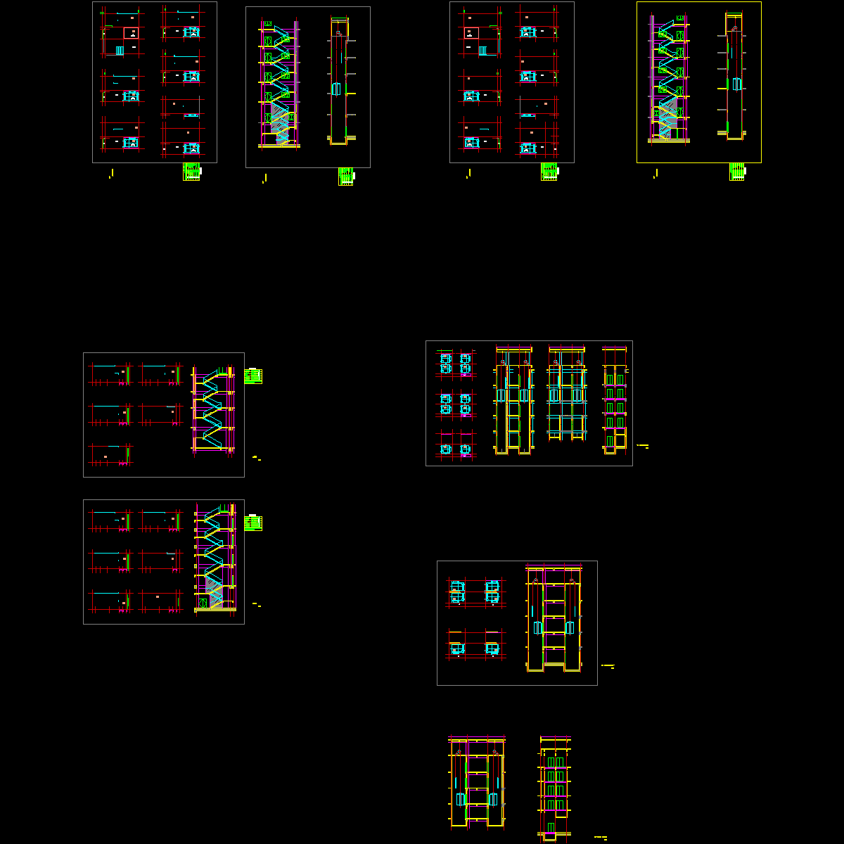 一期住院楼-楼梯完成图.dwg