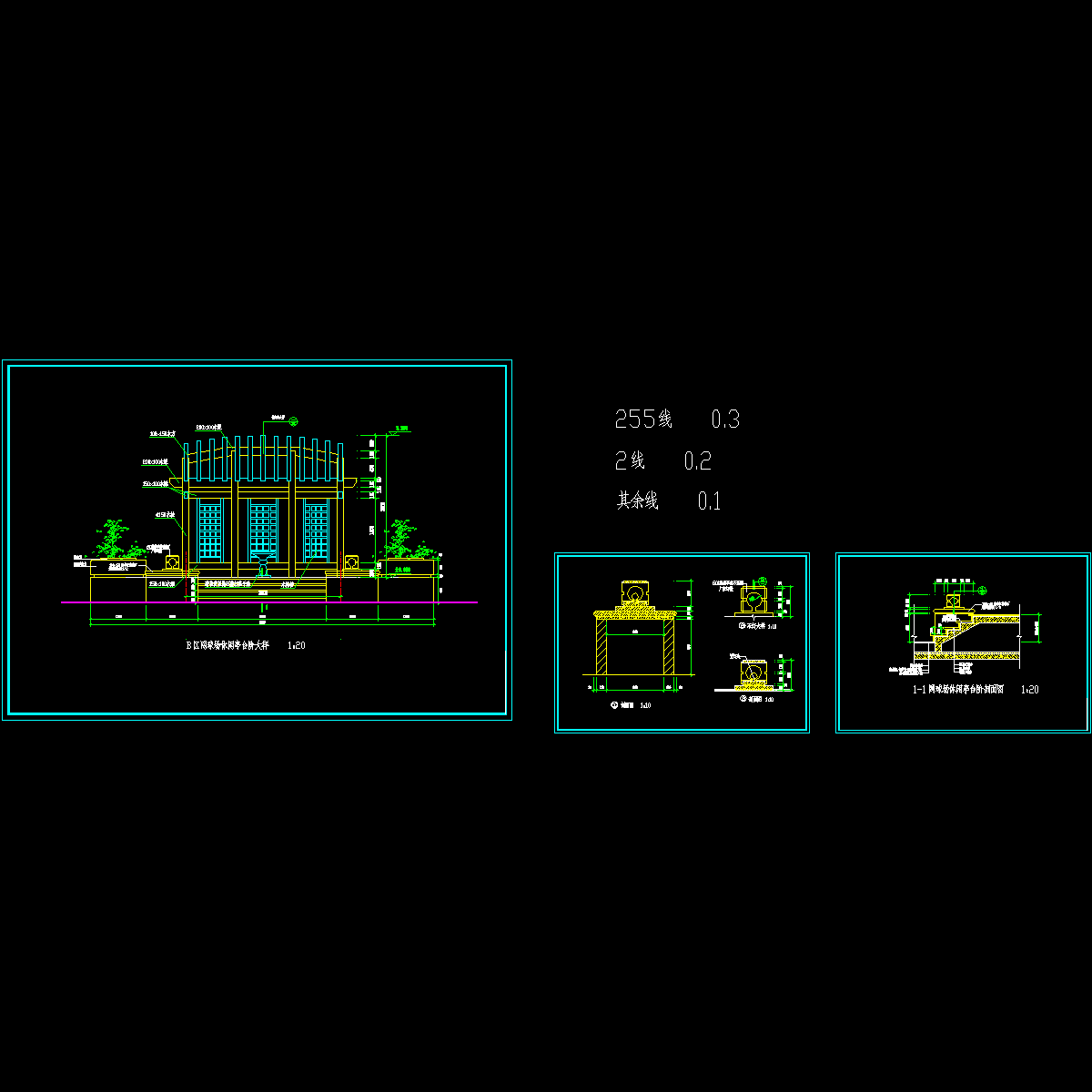 台阶&石灯.dwg