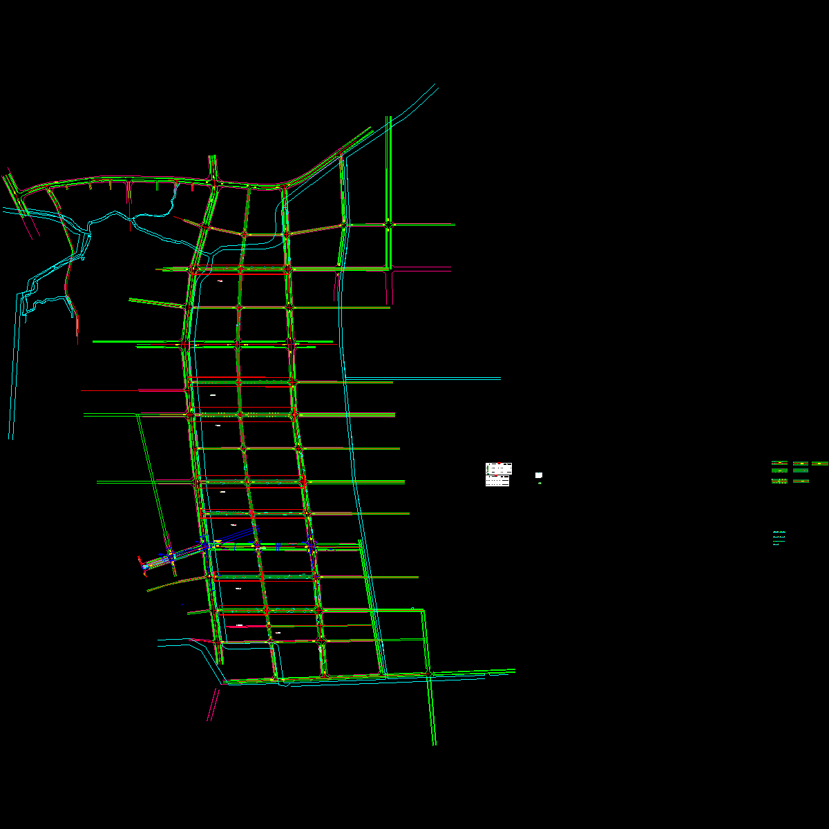 道路网路线平面图13.8.13.dwg