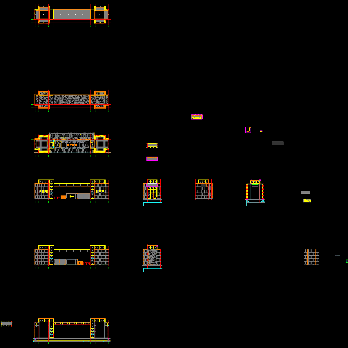 aml-1~1.6a门楼详图一~七.dwg