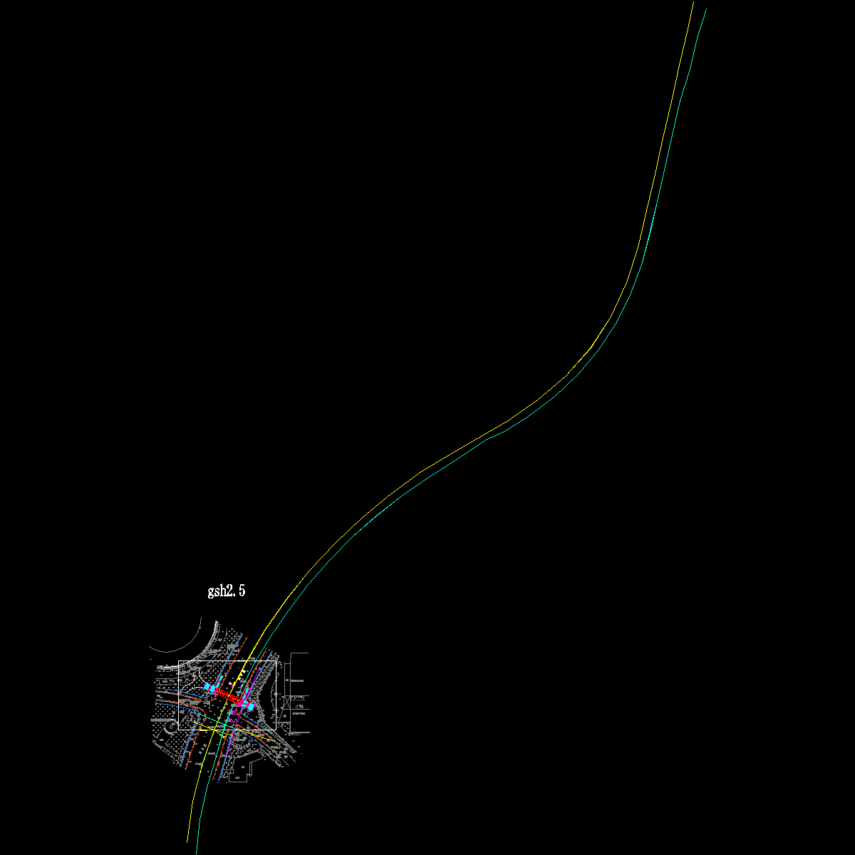桥施-02管线平面设计图.dwg