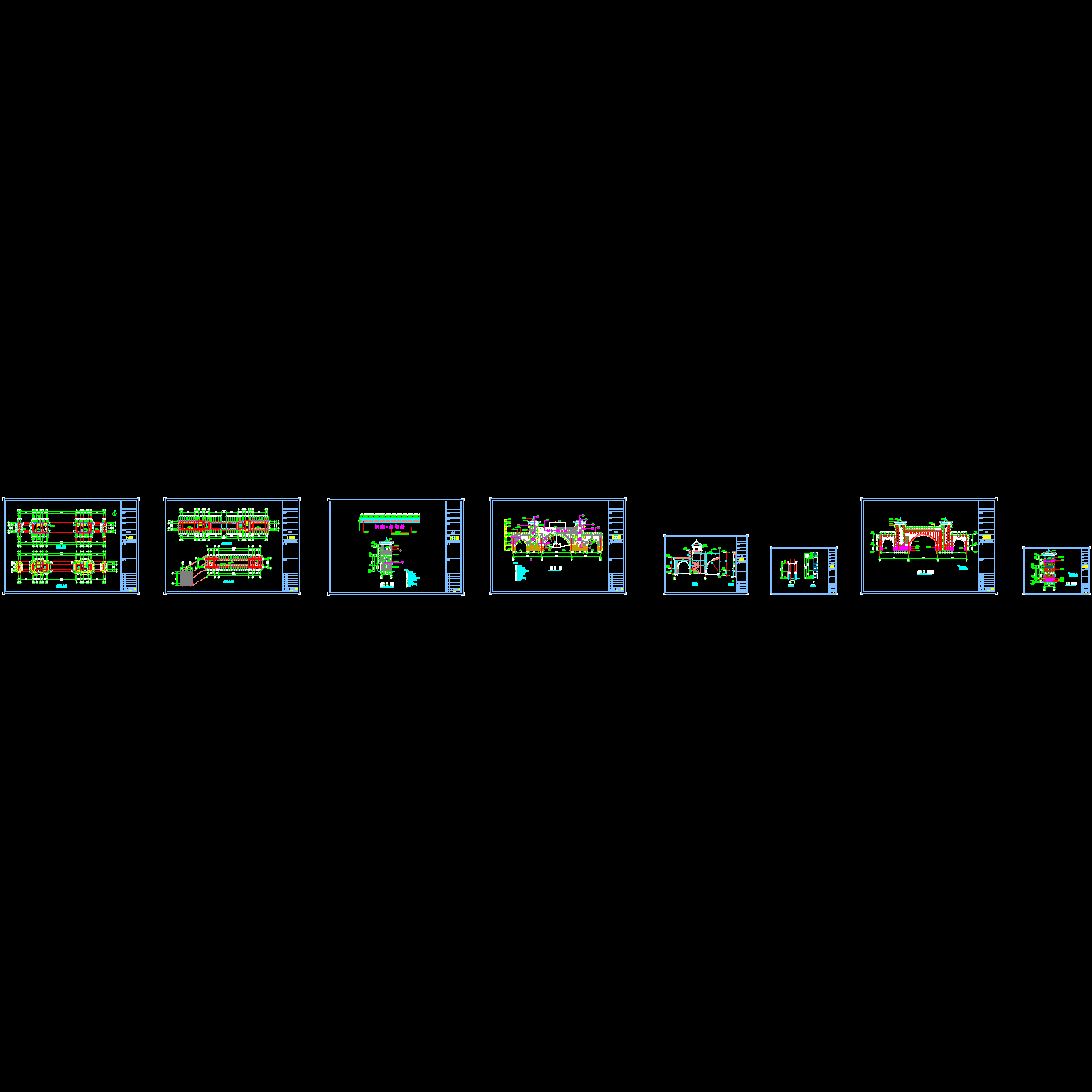 大门楼平面、立面1.dwg