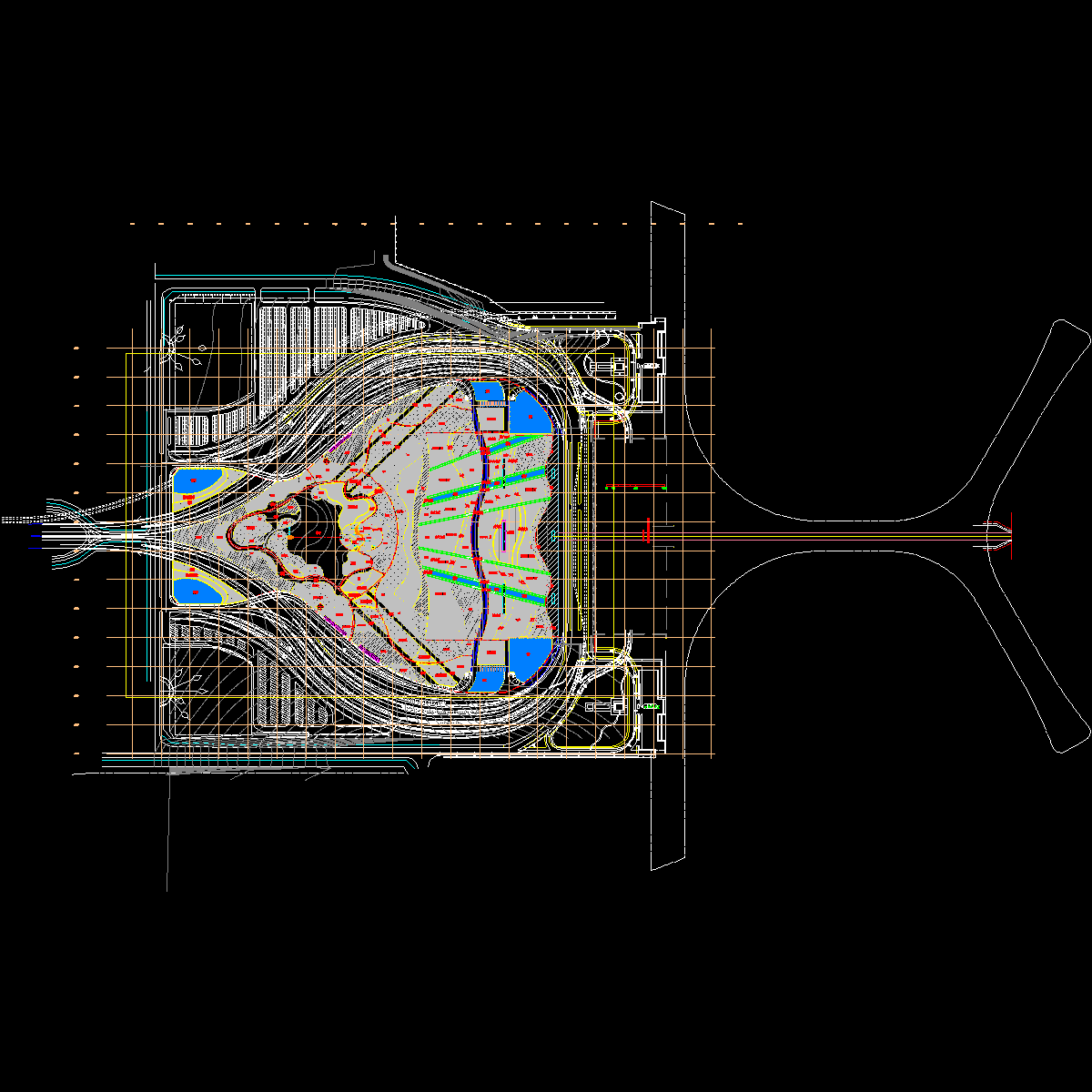 航站楼前广场下木.dwg