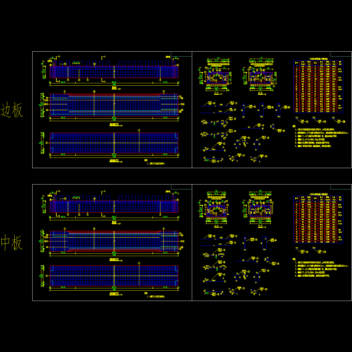 08、09边板、中板普通钢筋构造图.dwg