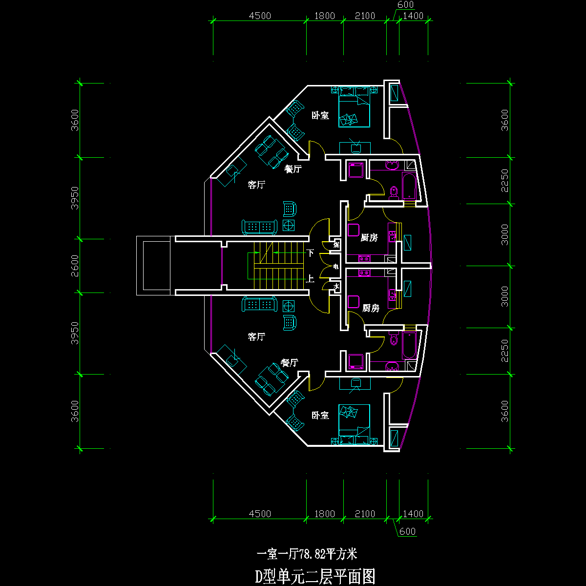 一室一厅79平米n11.dwg