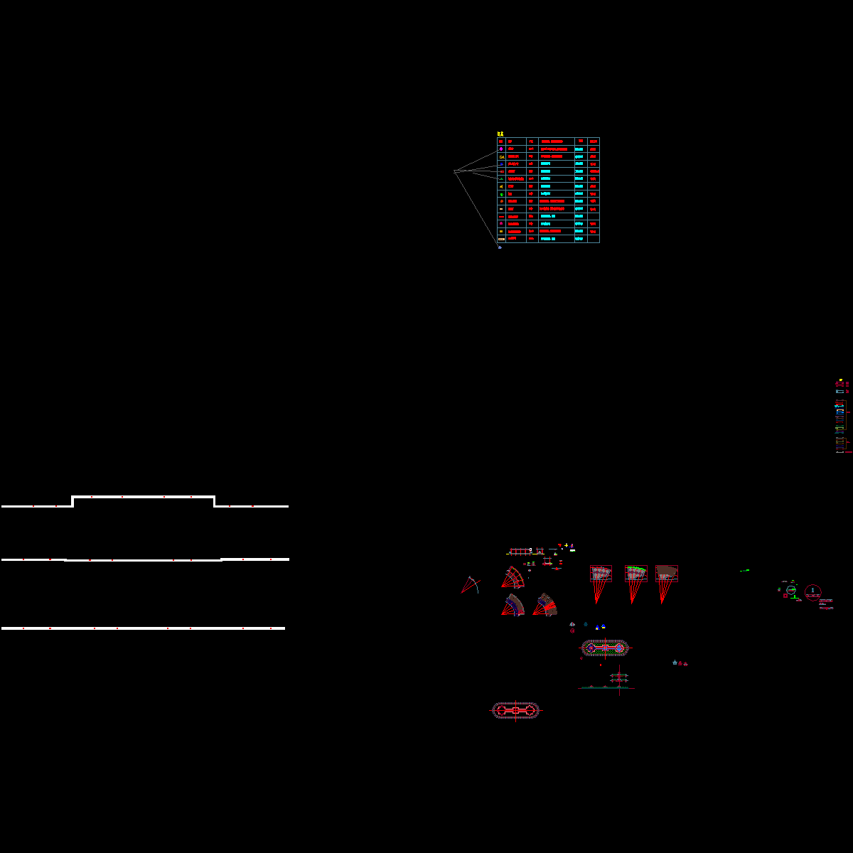 屋顶景观廊架一详图.dwg