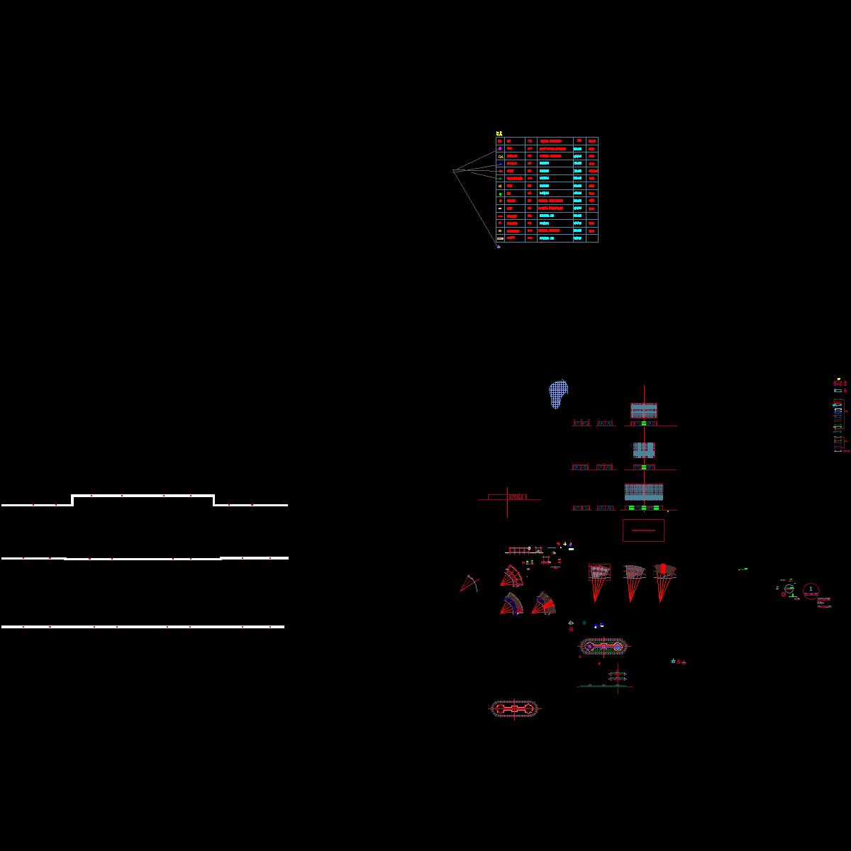 屋顶景观廊架二详图.dwg