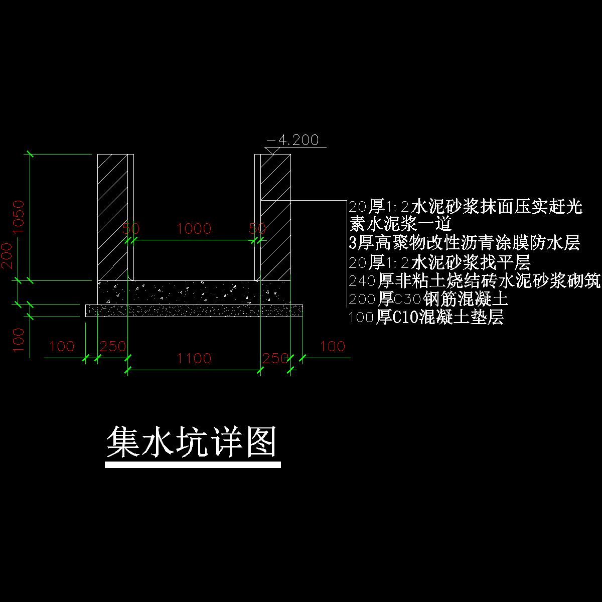 集水坑平面图.dwg