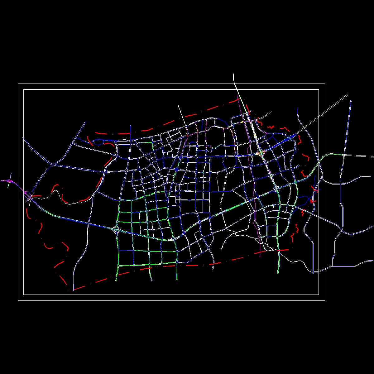 00项目地理位置图.dwg