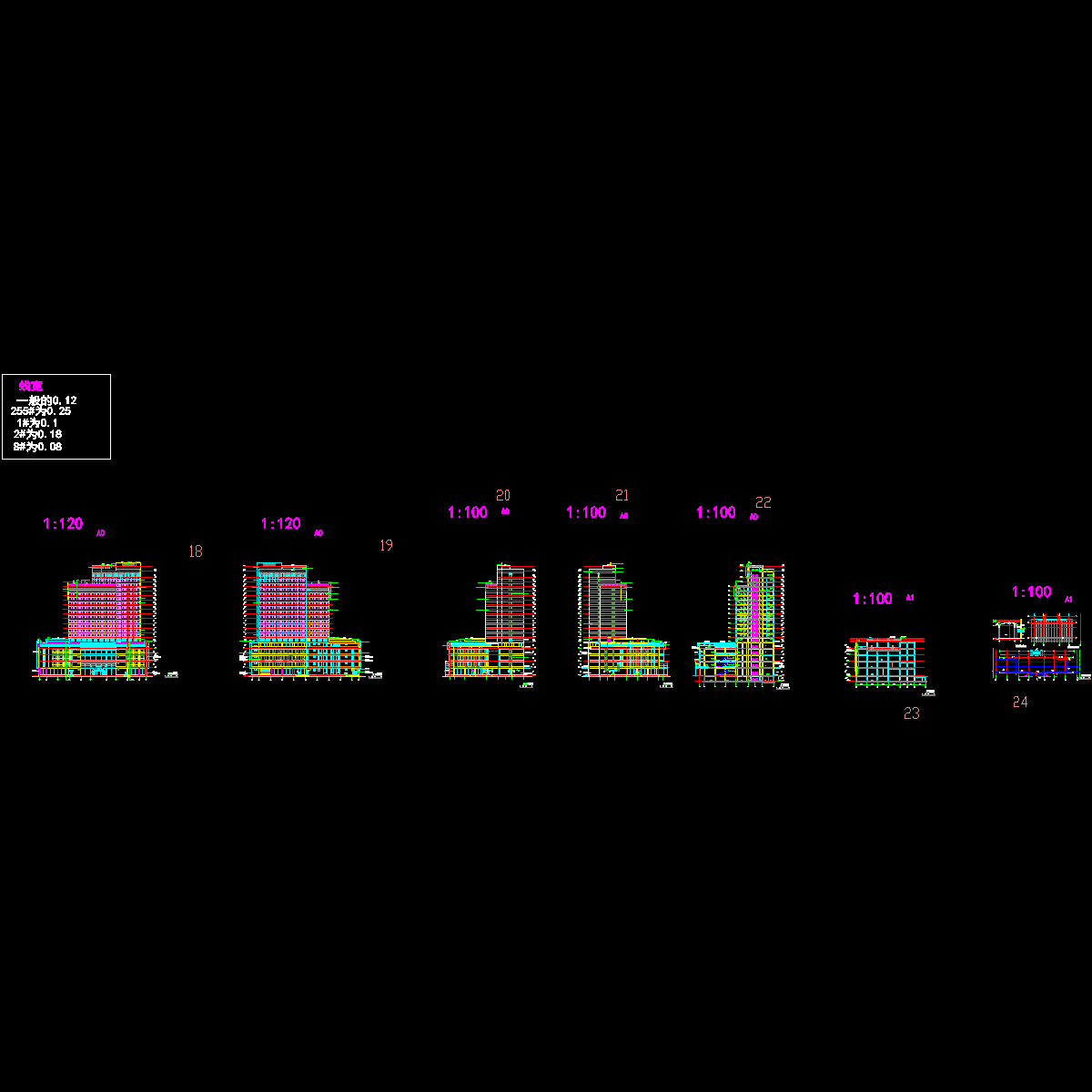 2-酒店剖立面图.dwg