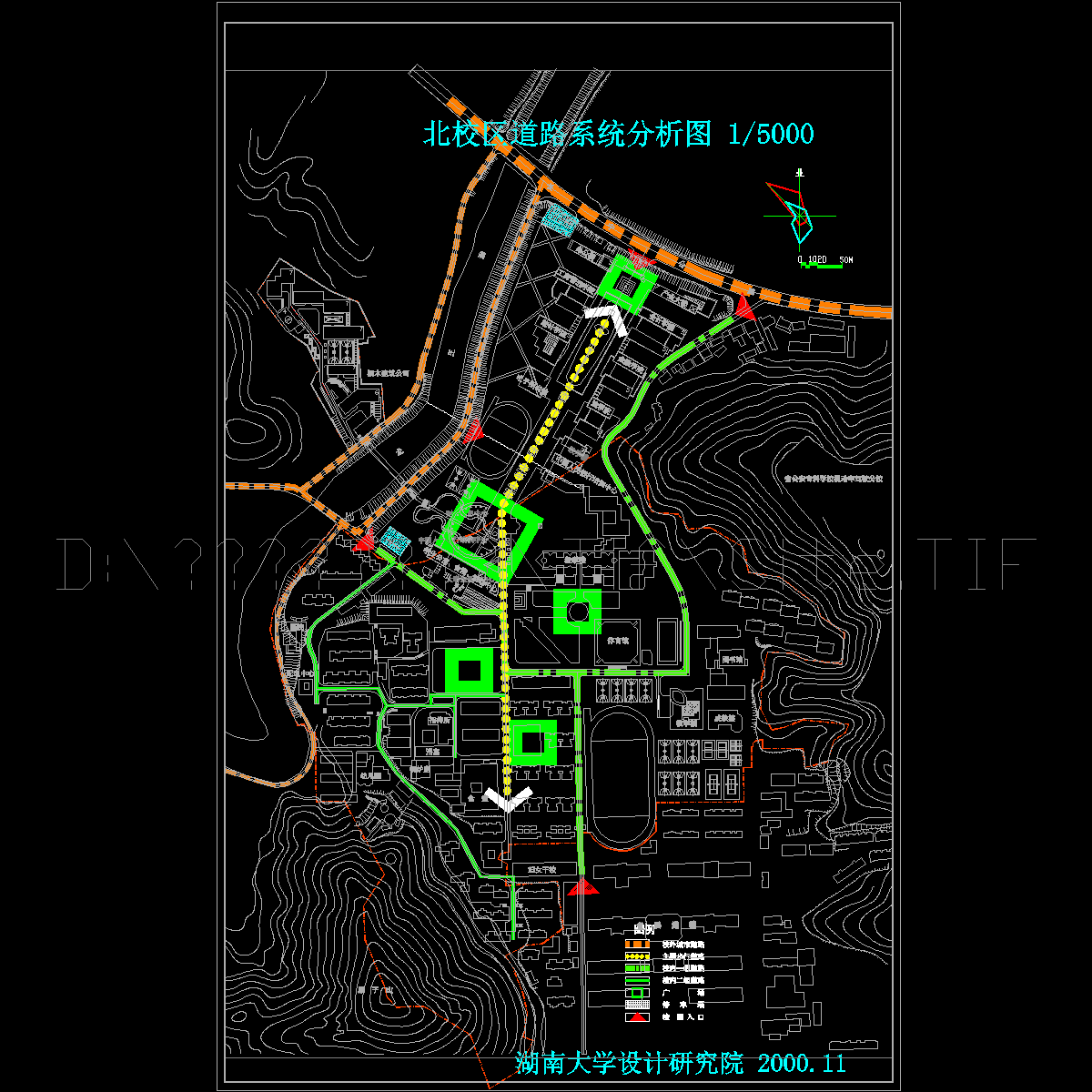 道路系统分析图.dwg