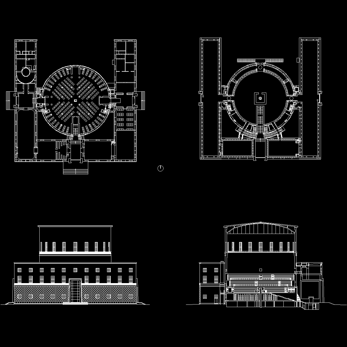 11斯德哥尔摩公共图书馆.dwg