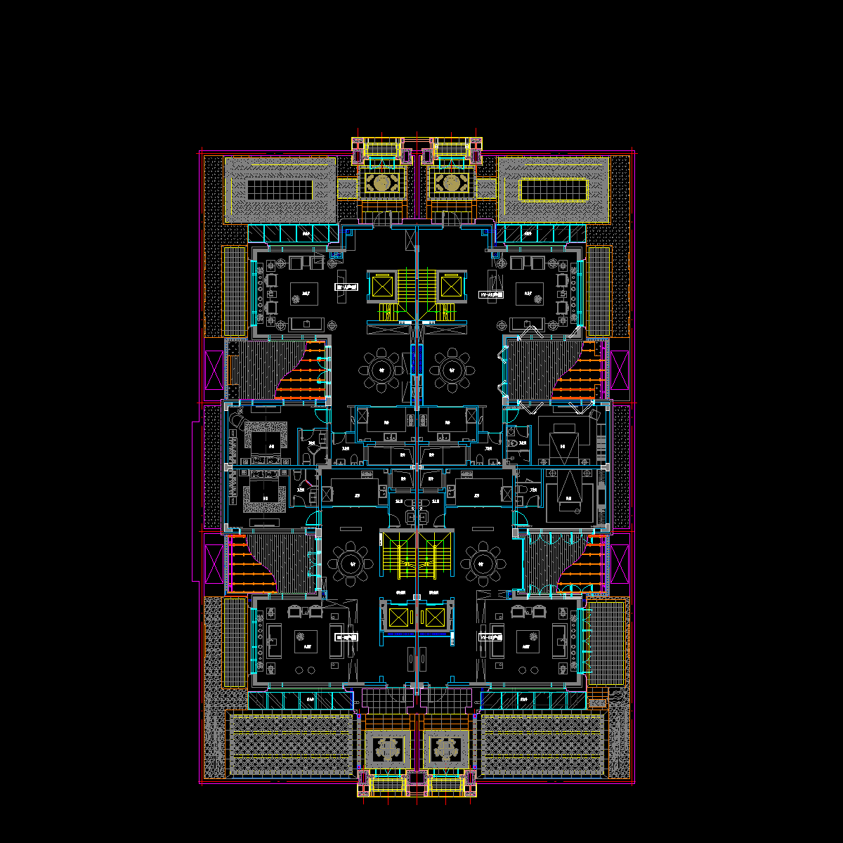 合院庭院平面图base04.06.dwg