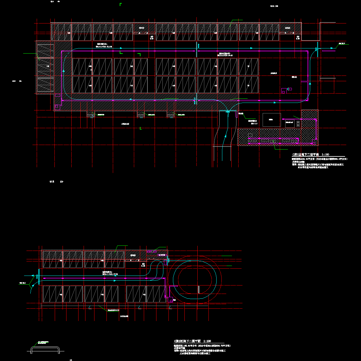 c段地下车库平面.dwg