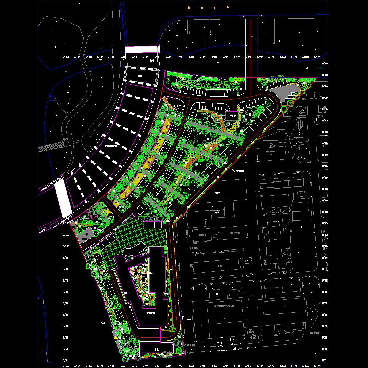 觅渡桥北岸配套工程竣工图.dwg