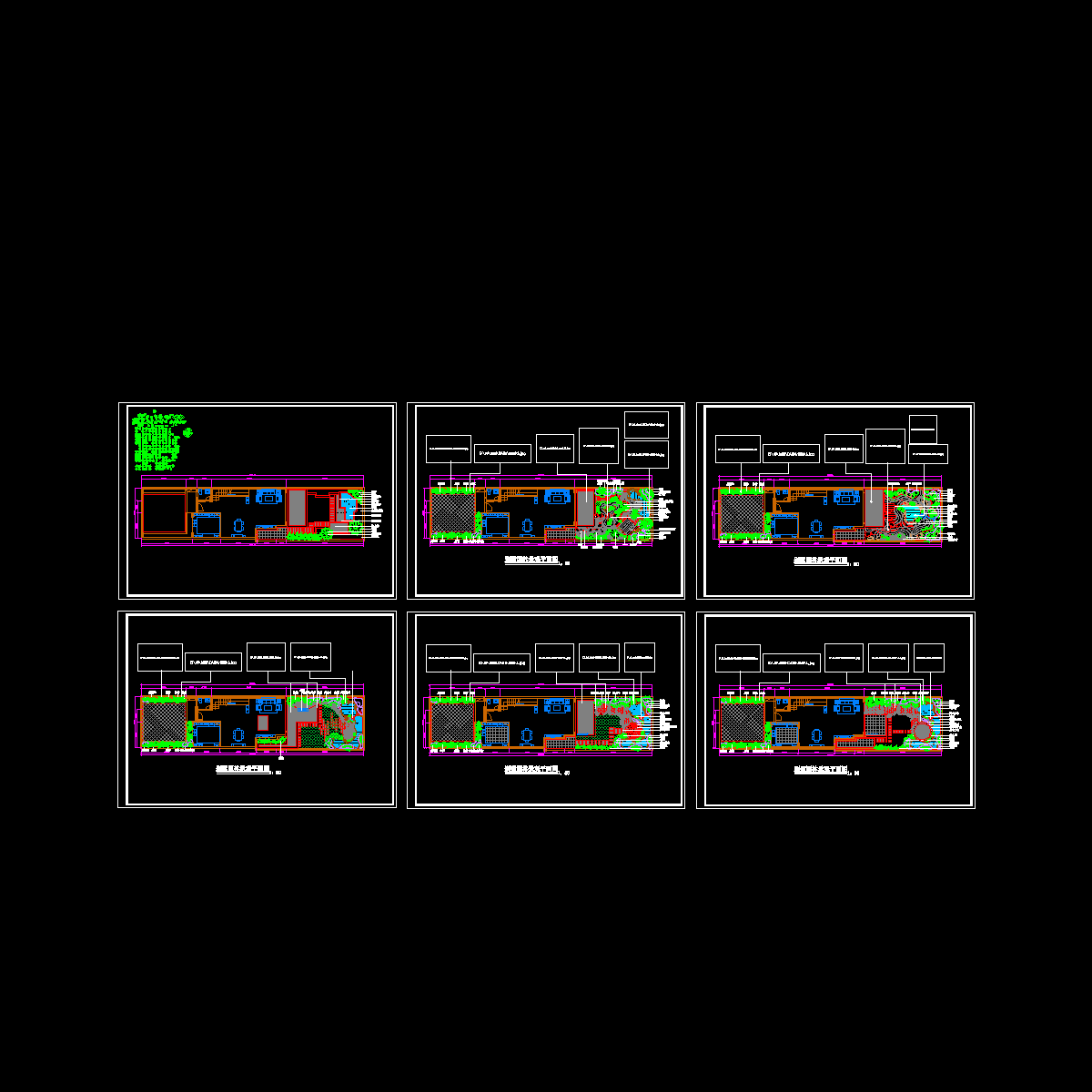 私家别墅绿化方案图.dwg