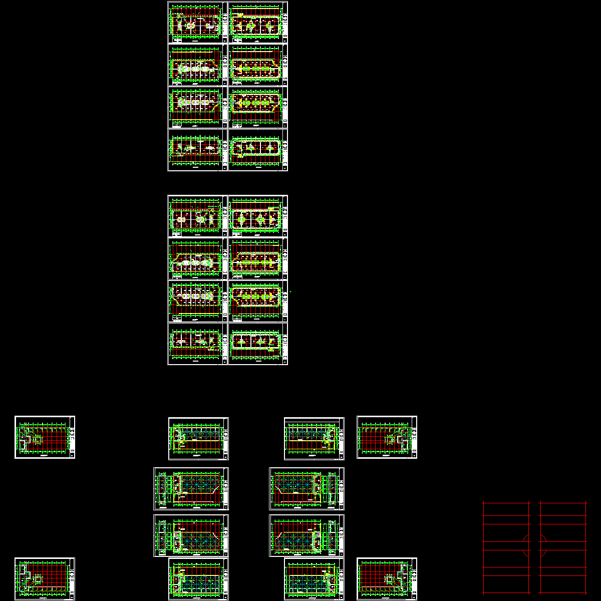 市场平面施工图.dwg