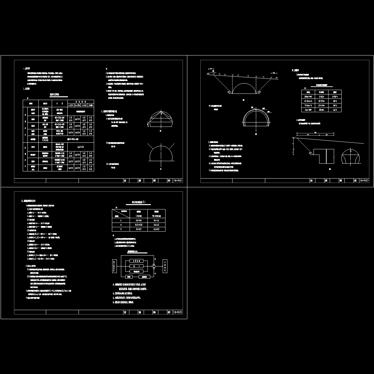 隧道监控测量_CAD