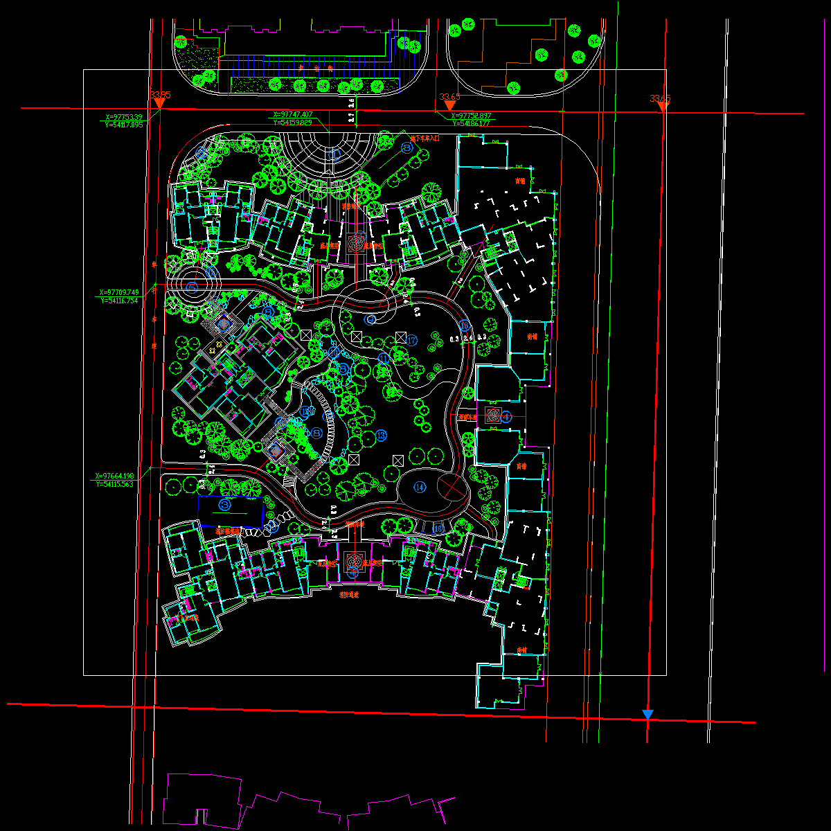 小区一期方案_CAD