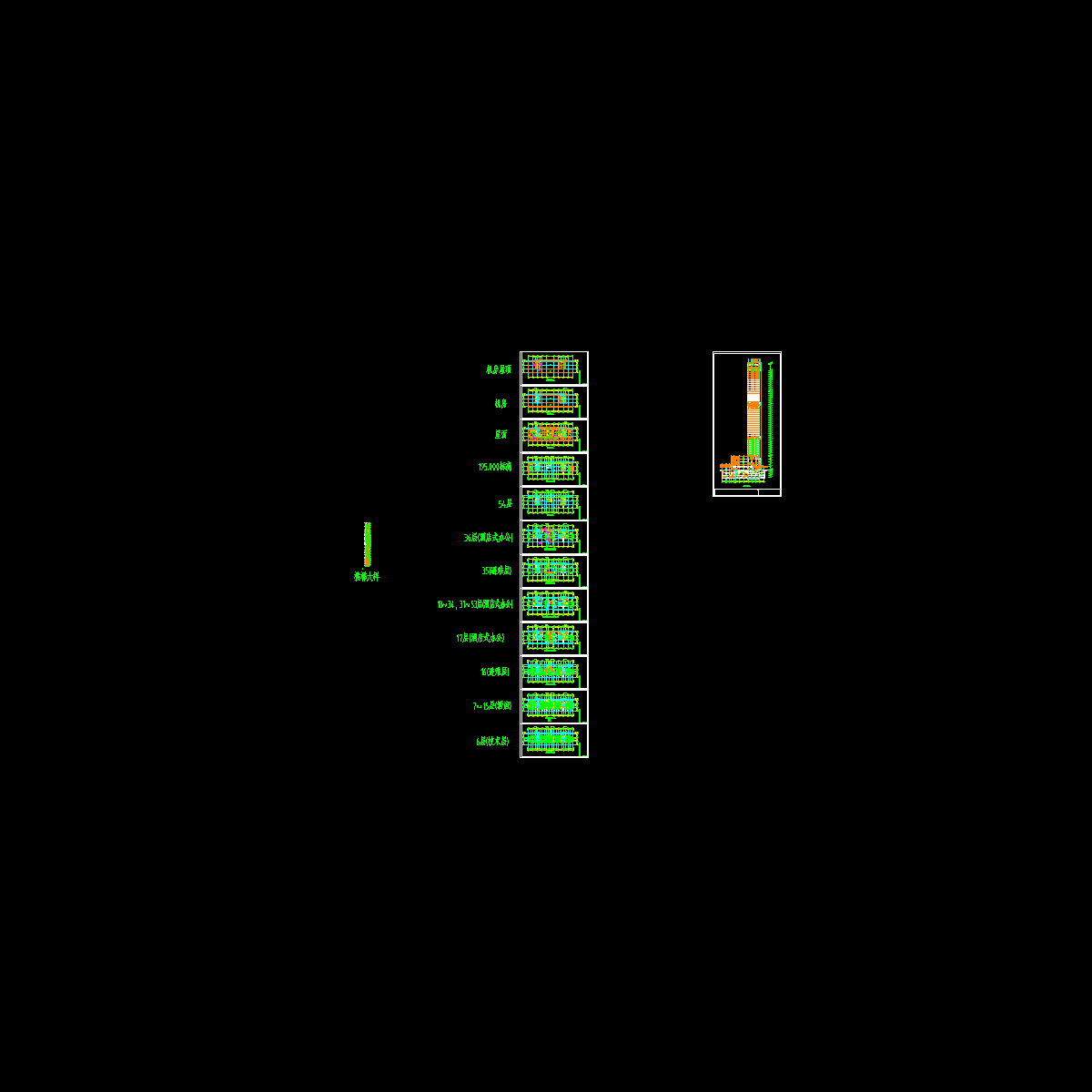 xx座施工图6层以上20100208.dwg