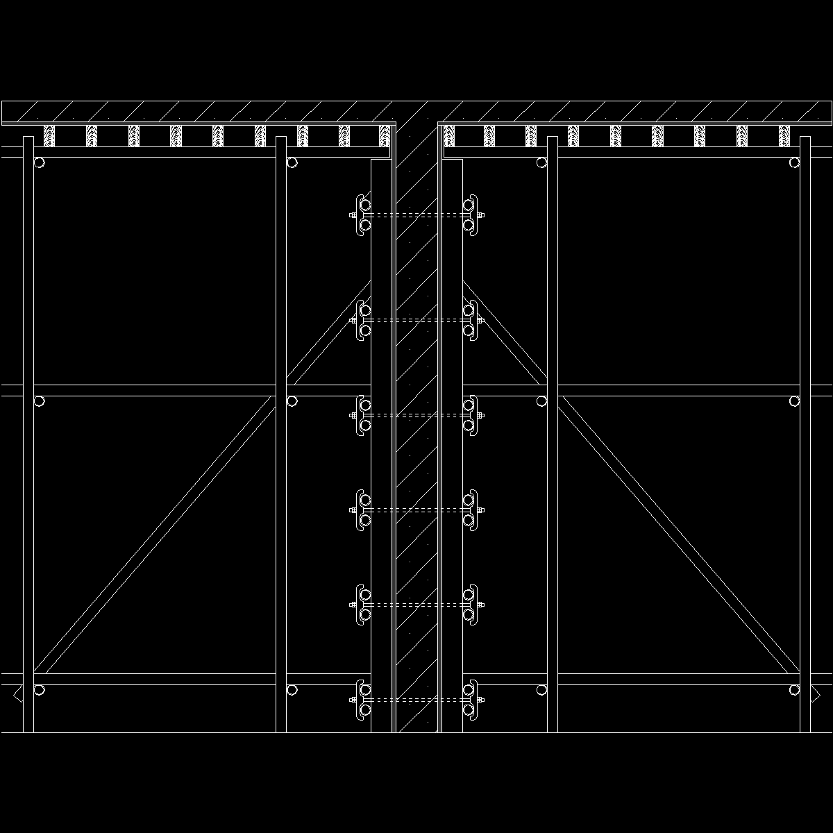 墙体模板加固图.dwg