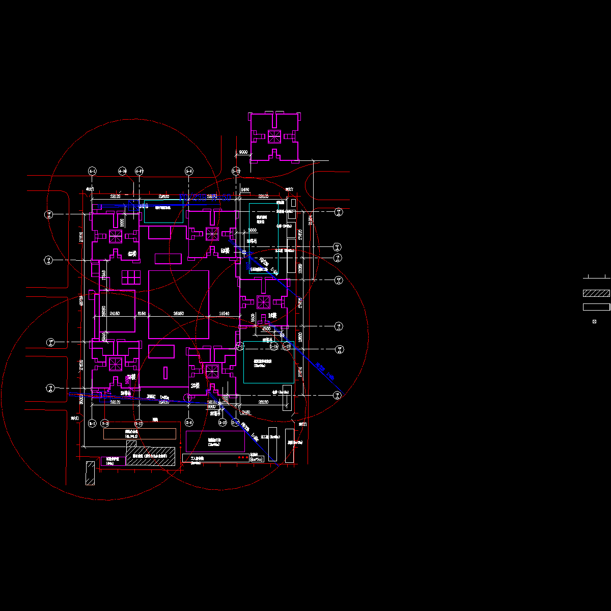 塔吊平面布置图.dwg