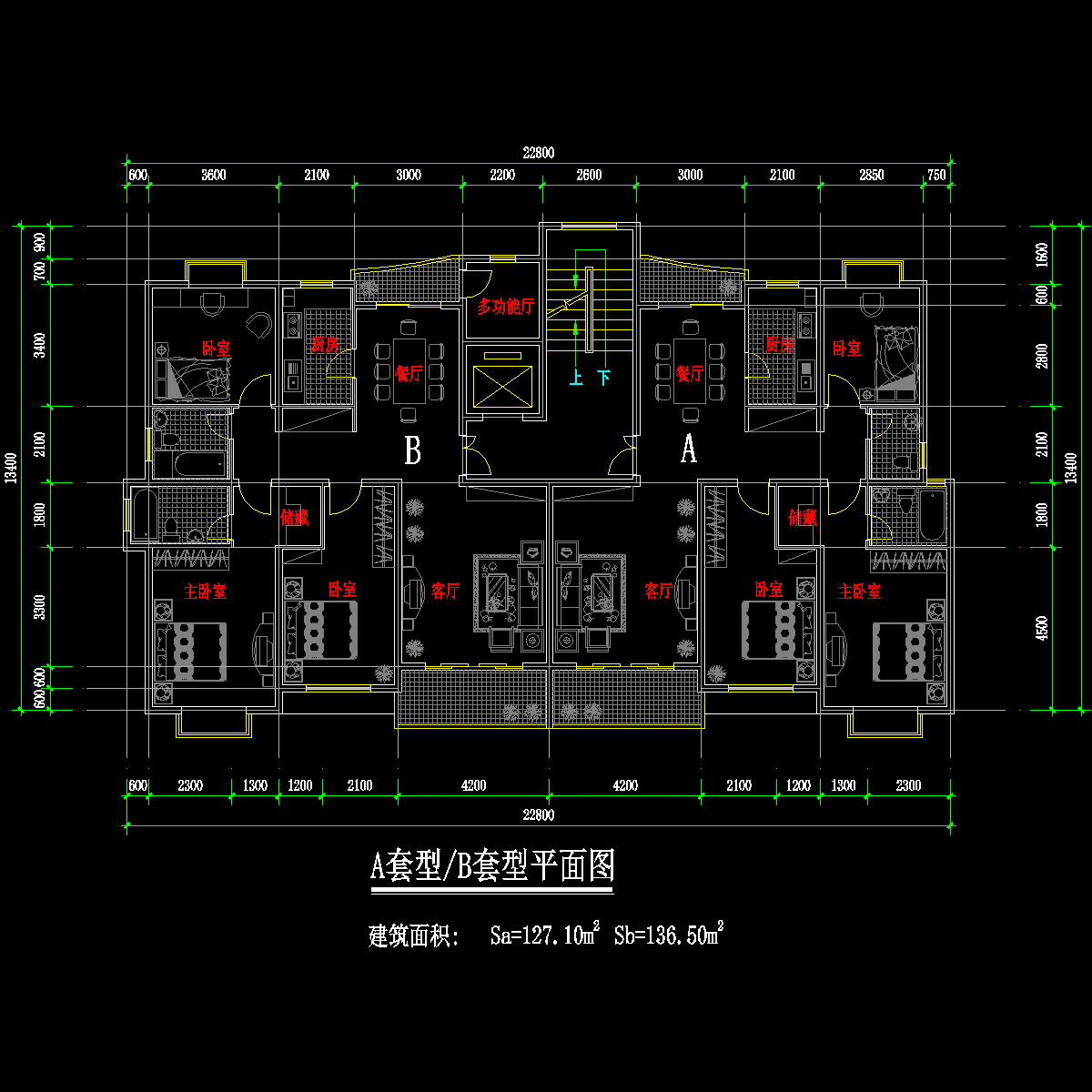 高层一梯两户 - 1