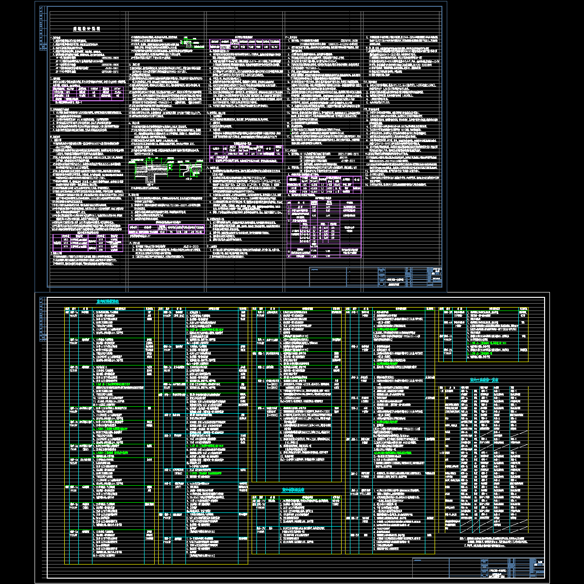 js-001~002说明、材料做法表20120806_t3.dwg