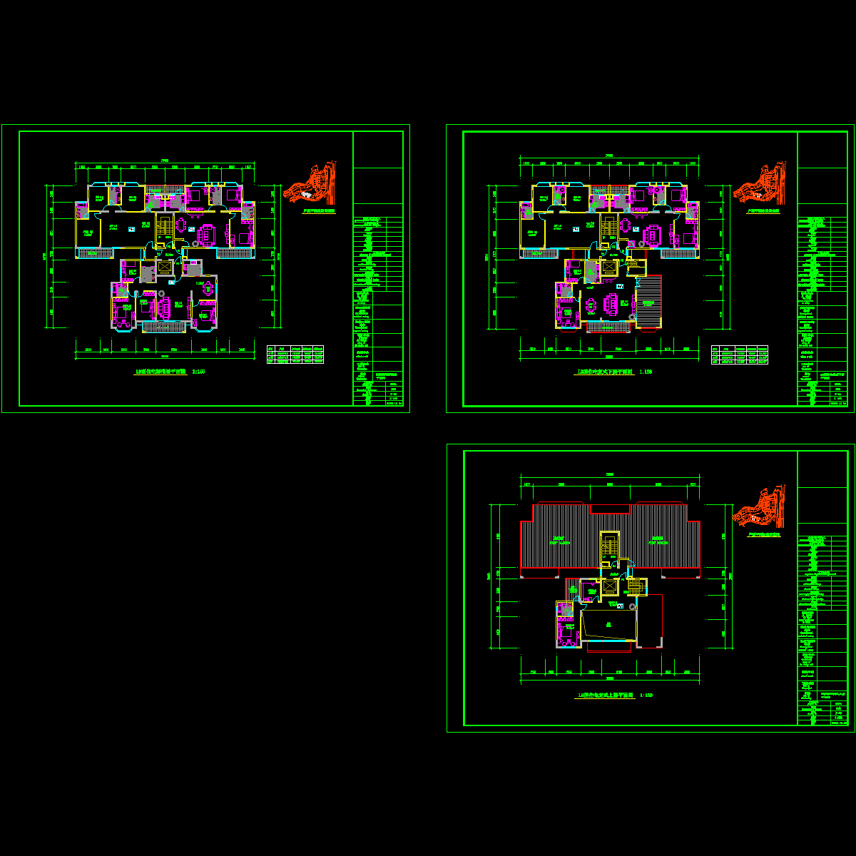 l9标准层平面及复式.dwg