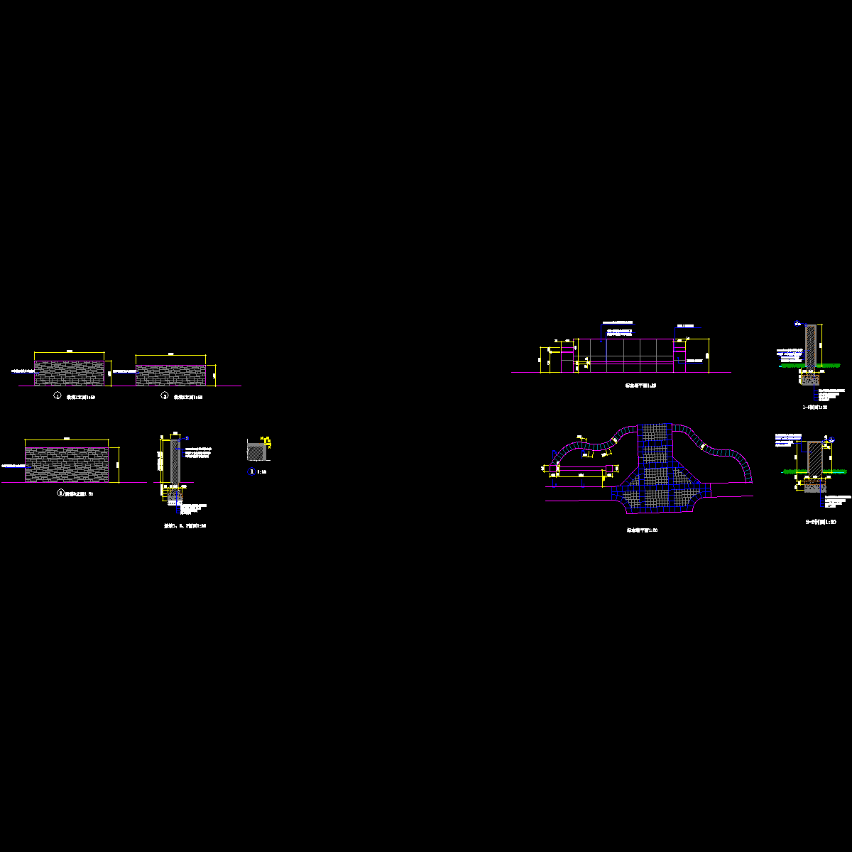 js-1 2景墙.dwg