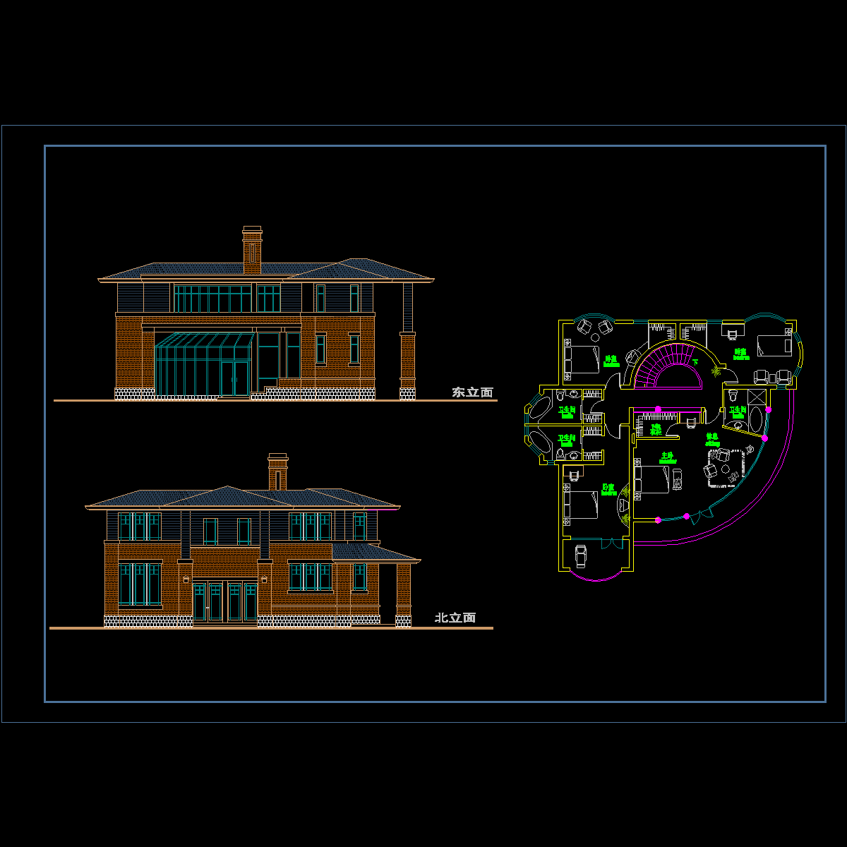 别墅建筑方案设计 - 1