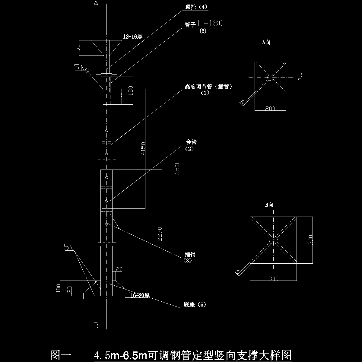 后浇带独立型钢管支撑图.dwg