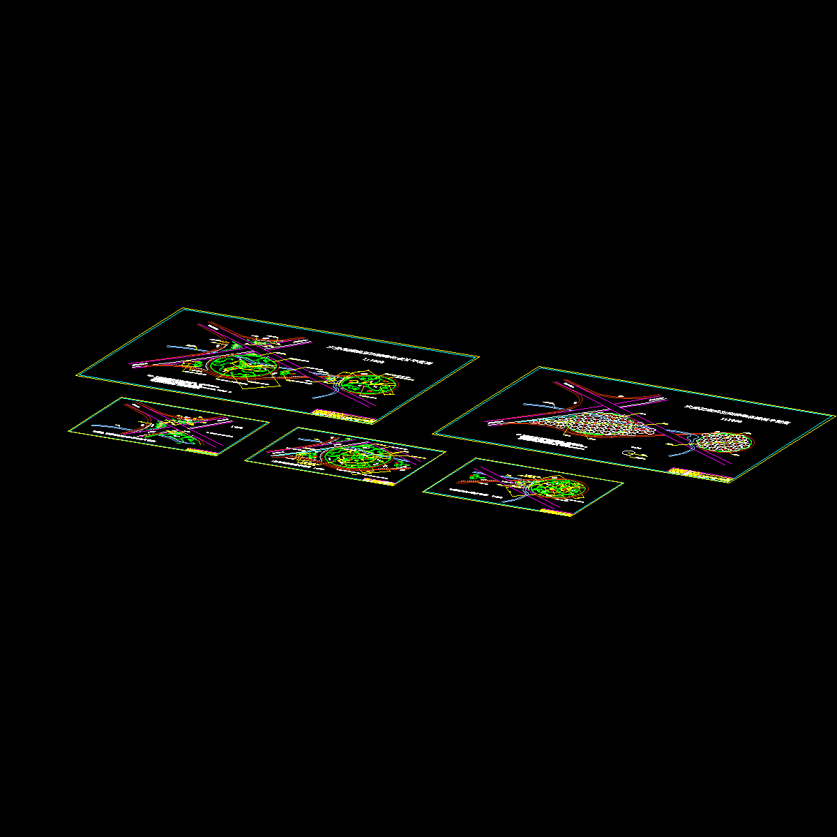 立交桥总平面图.dwg
