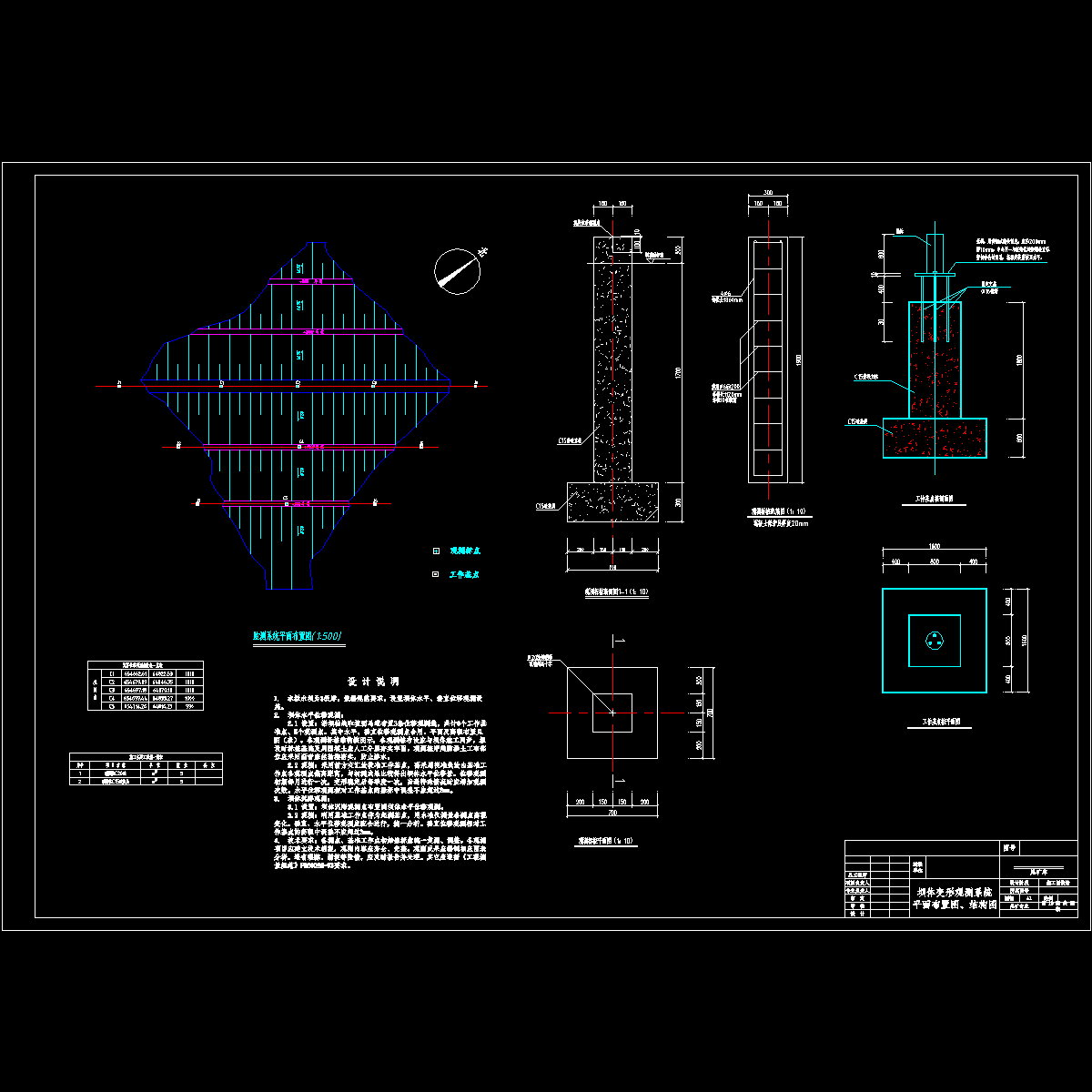 坝体监测图.dwg