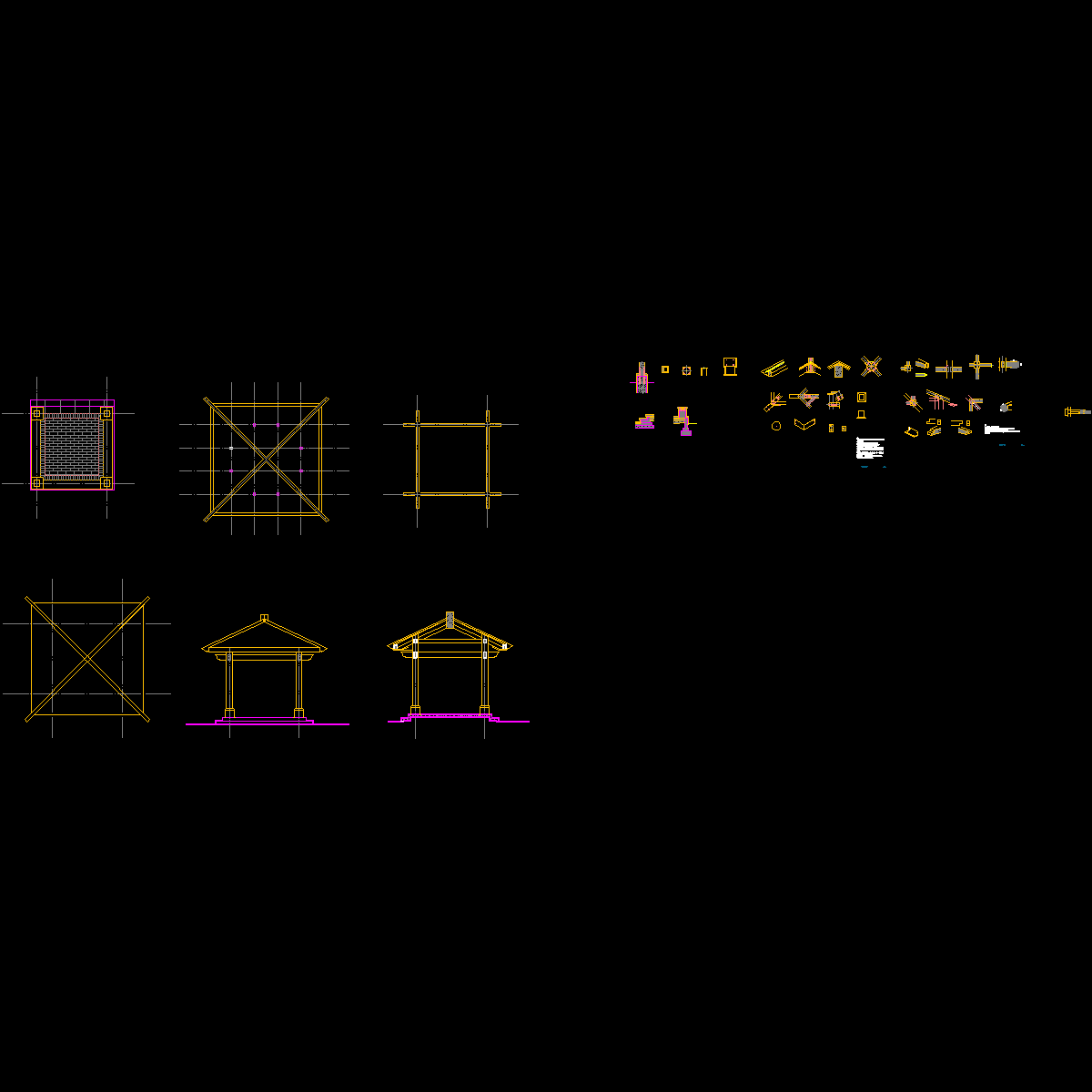 景观亭详图.dwg