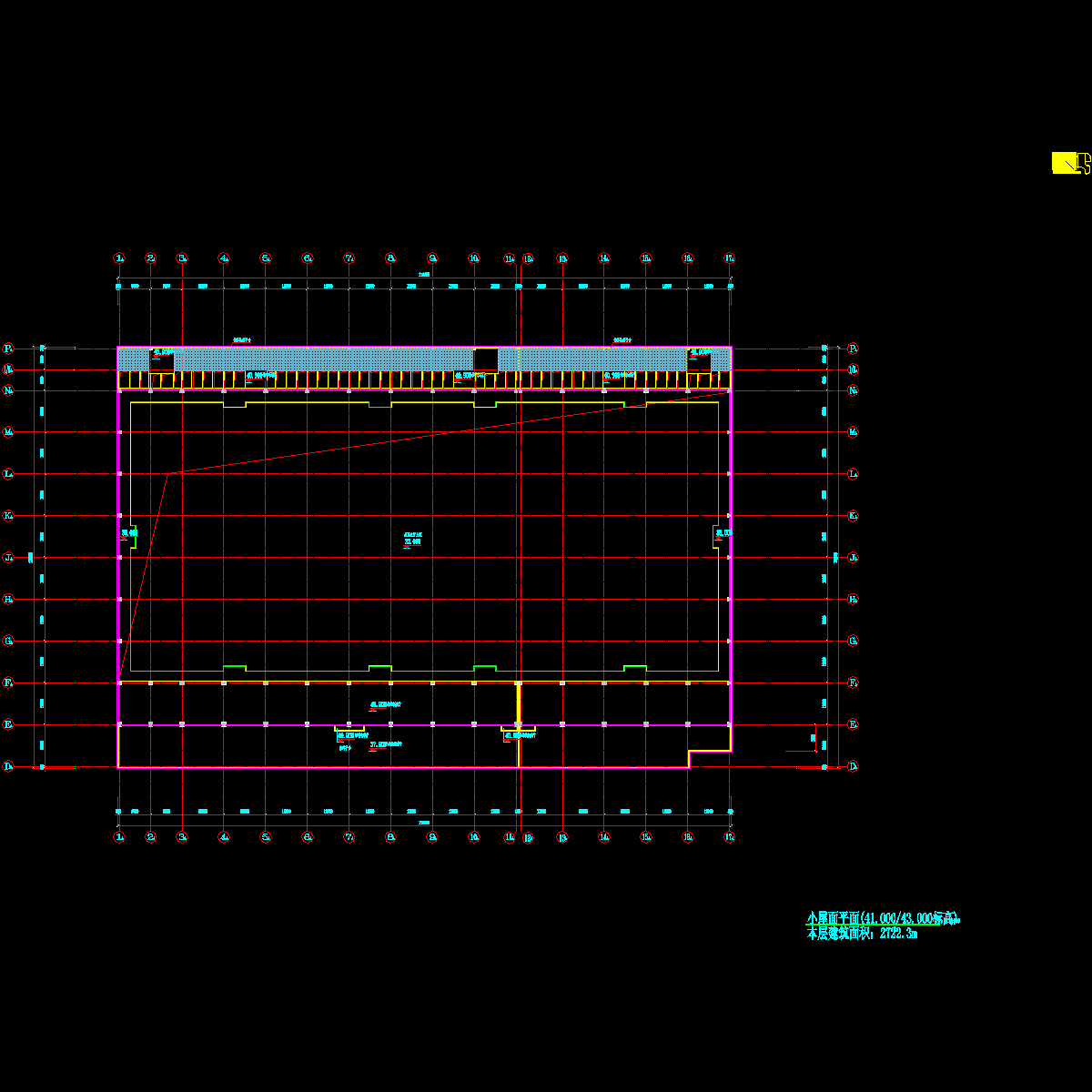 41.000-43.000标高小屋面平面（参考图）.dwg