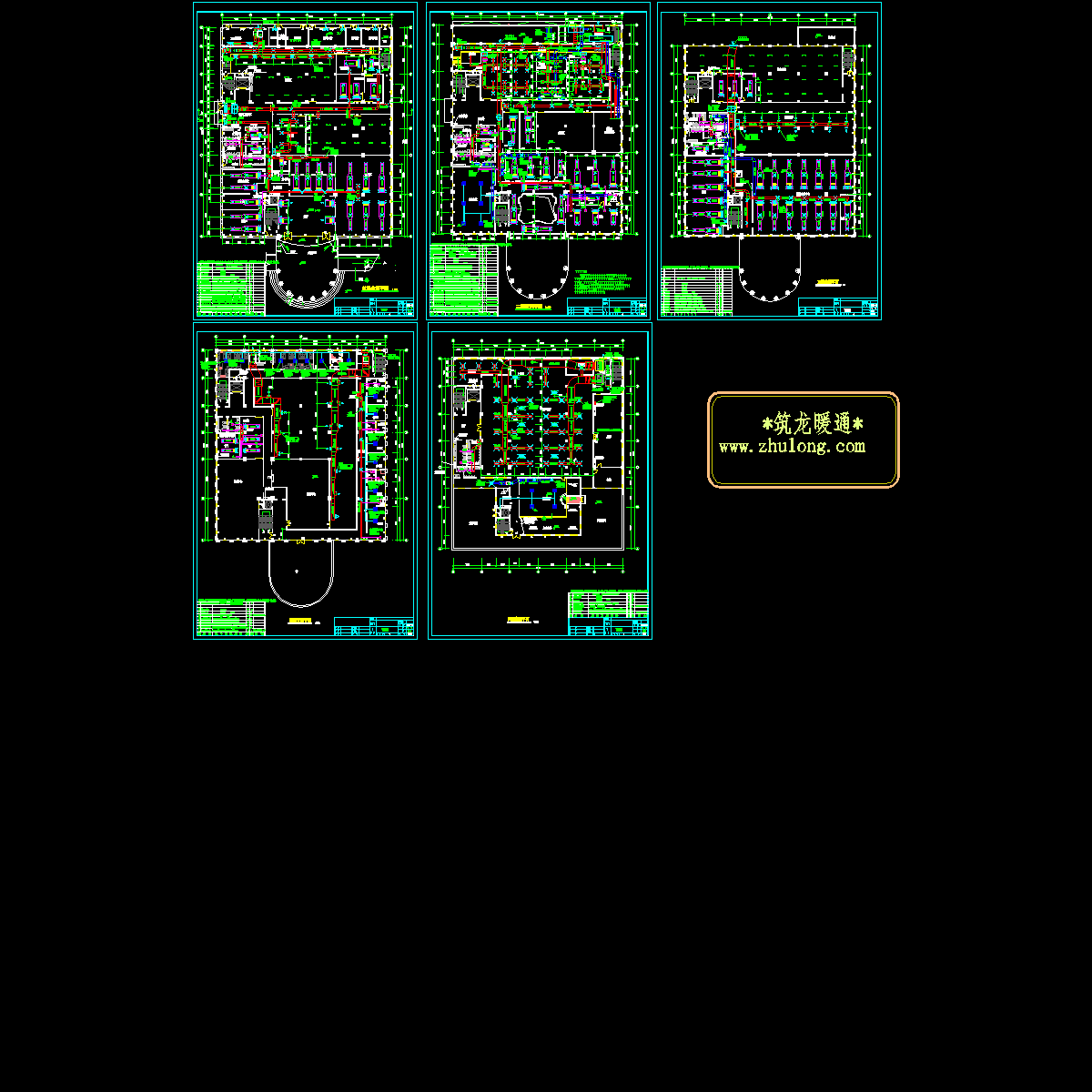 一~五层空调平面图.dwg