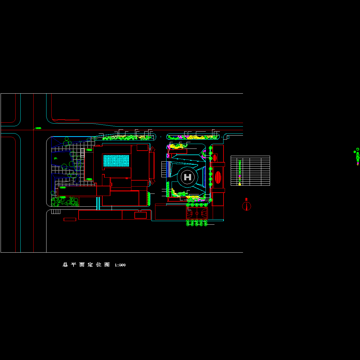 ls-01种植设计图及苗木表.dwg