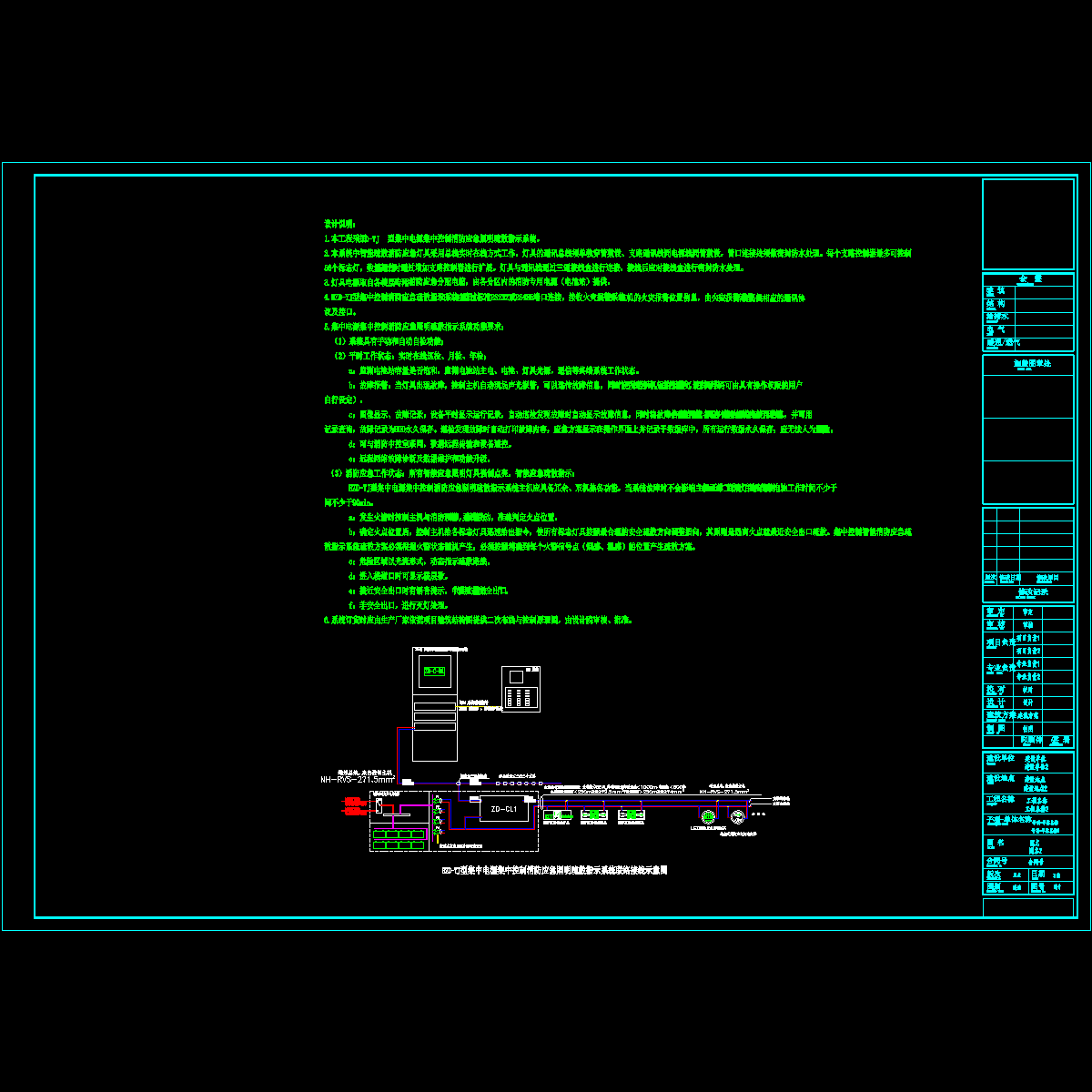 强电施06 智能消防应急疏散指示说明 v1.0.dwg