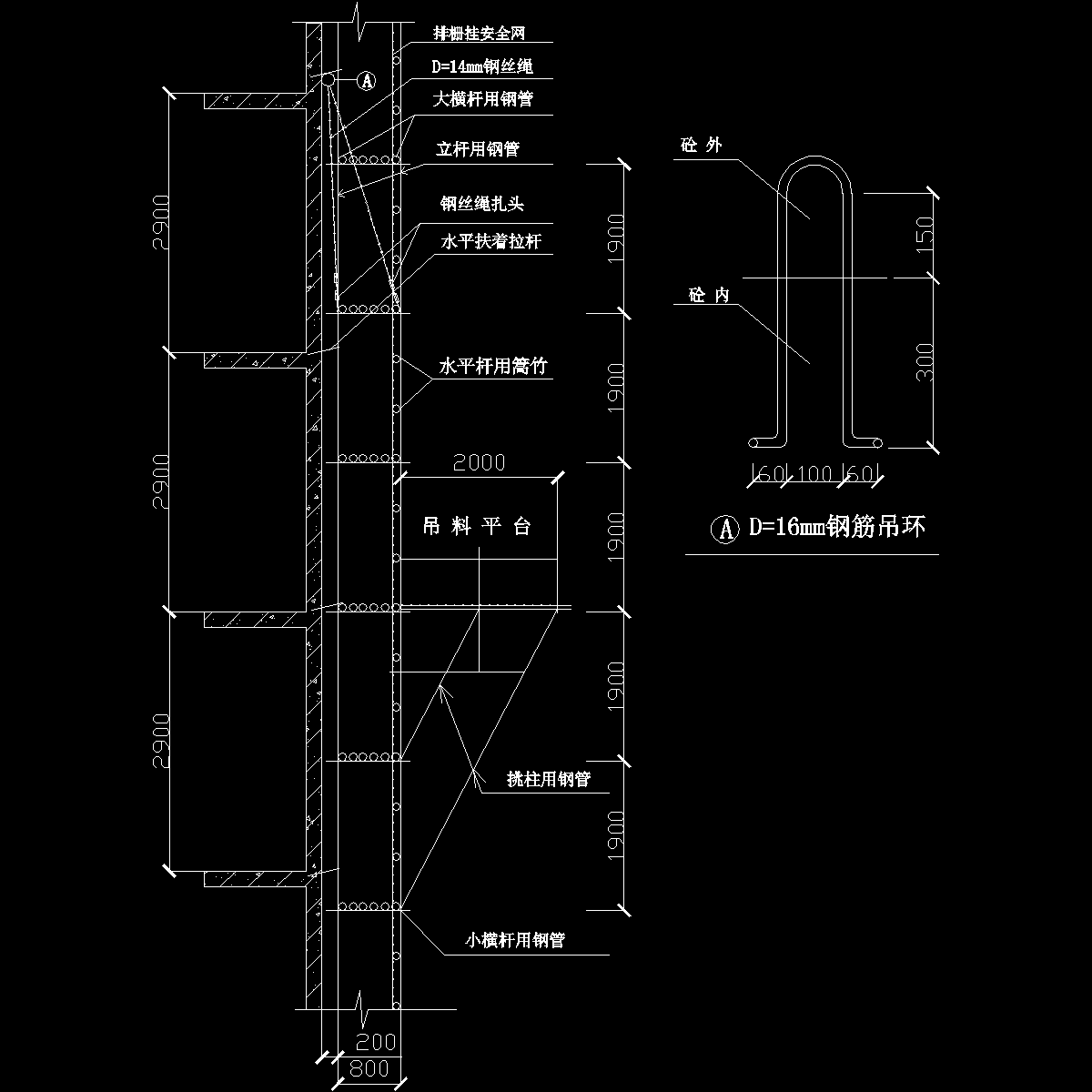 3.10.18脚手架卸荷吊料平台剖面图.dwg