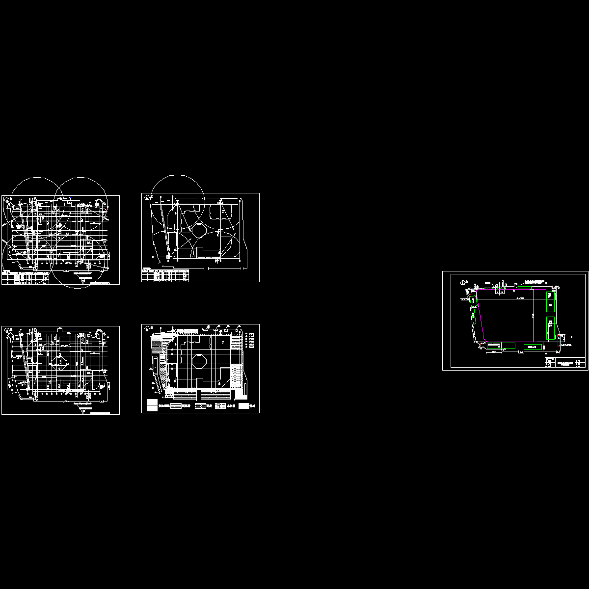 裙房施工时施工现场平面布置图.dwg