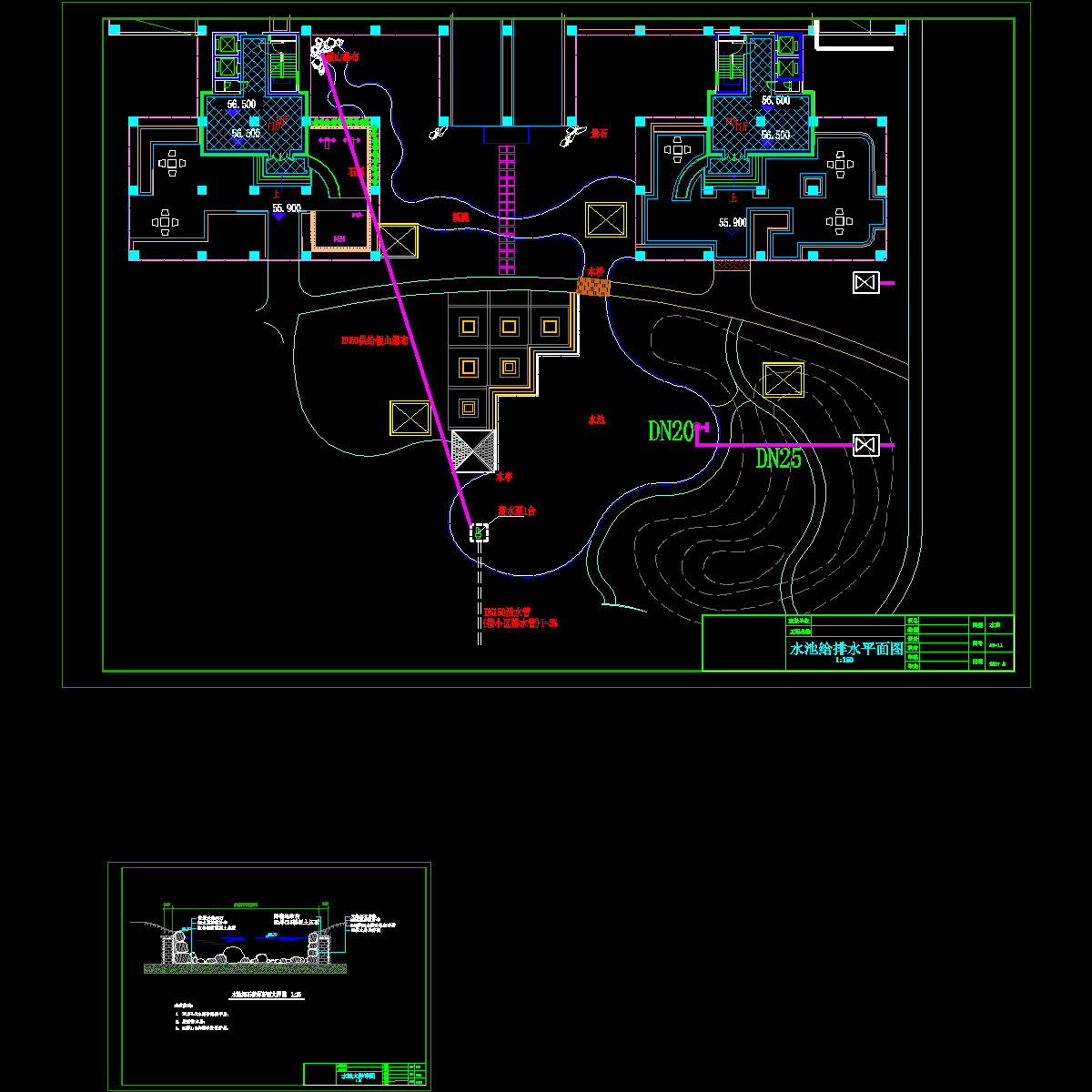 水景给排水平面图.dwg