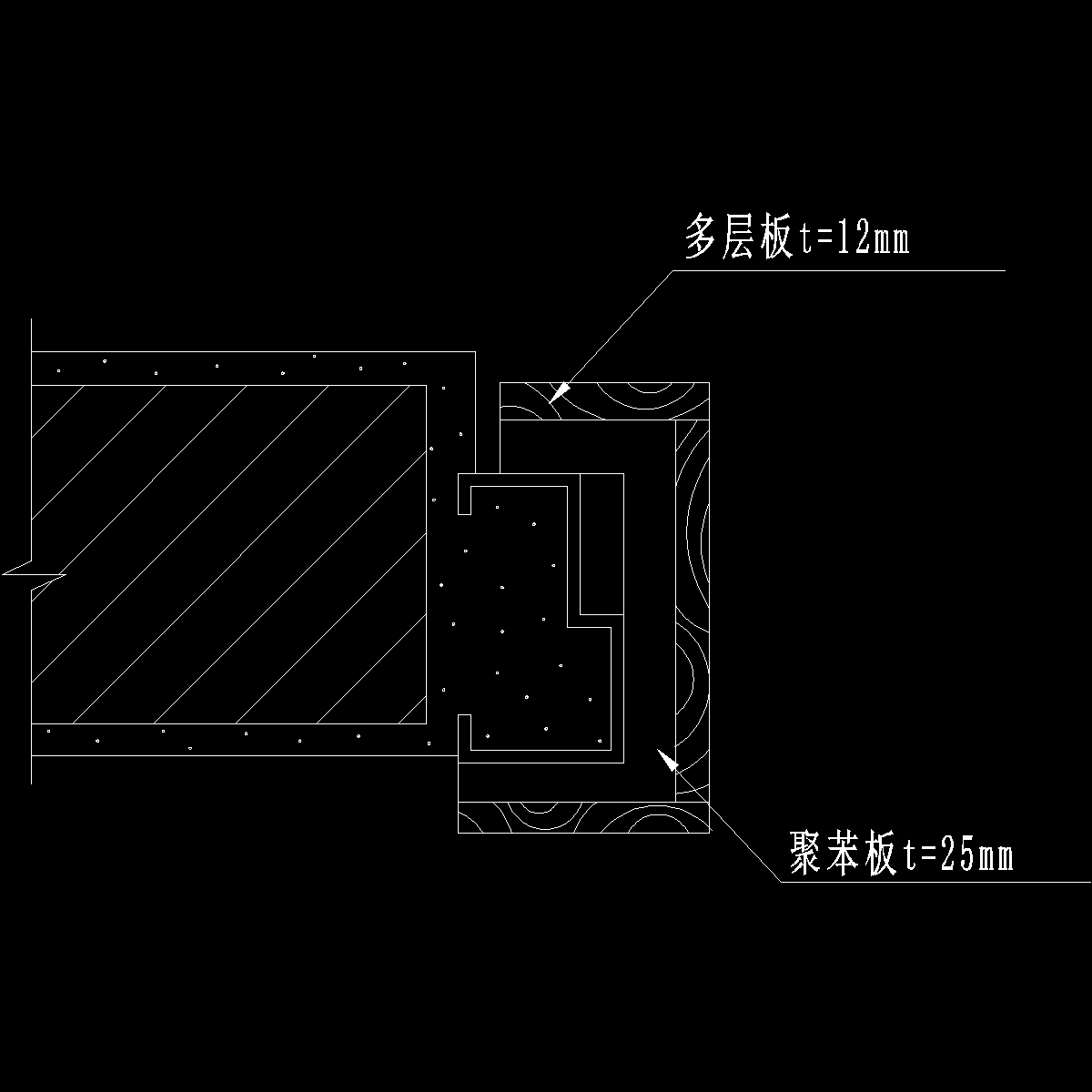 塑钢门框成品保护示意图纸cad