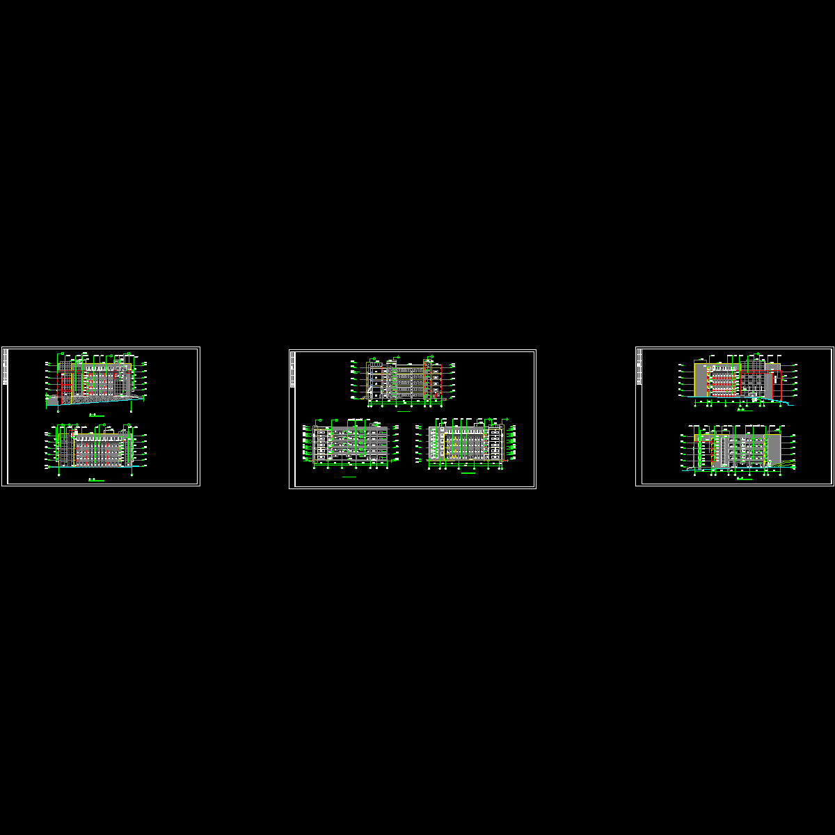 机电实训楼立剖面_t3.dwg