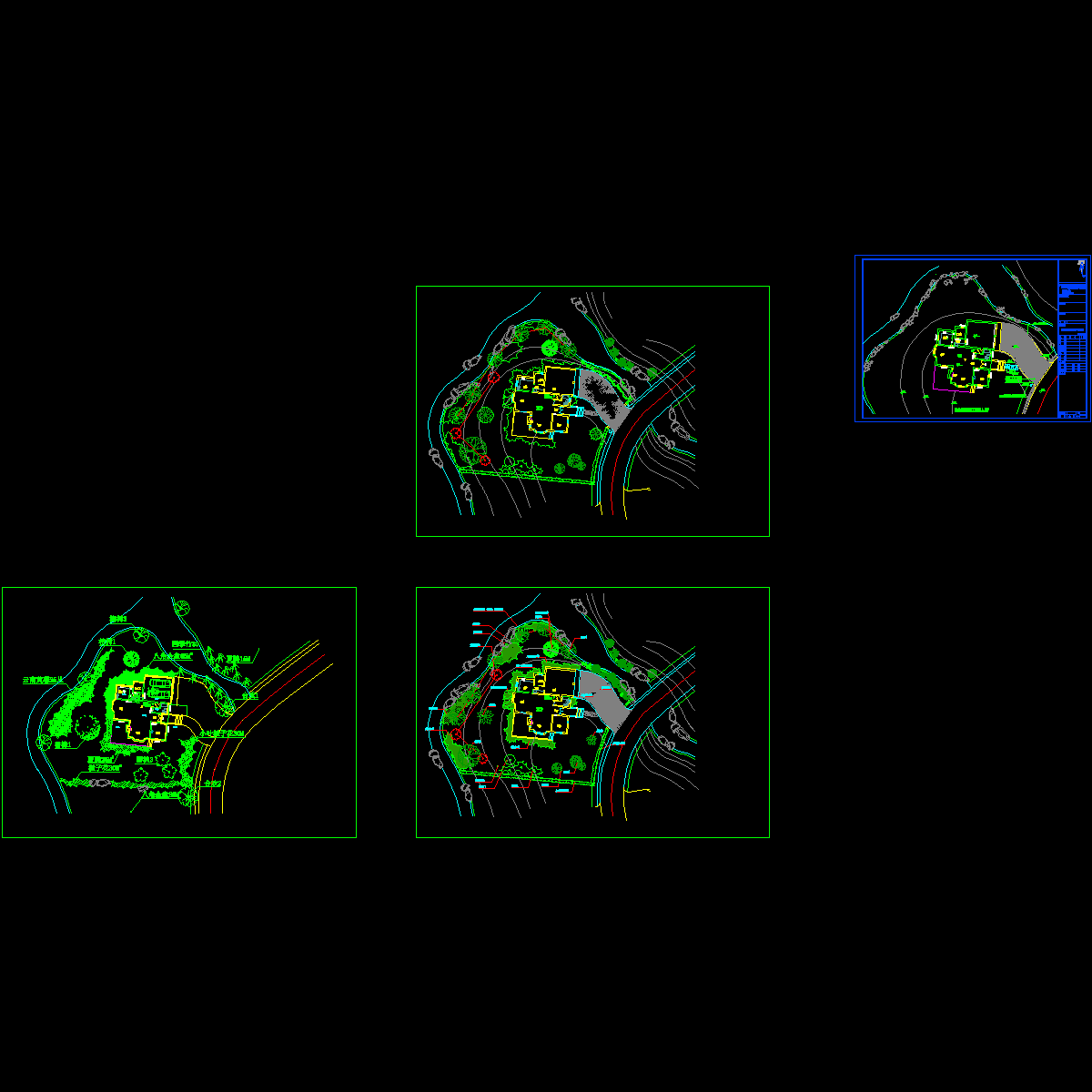 天堂人家样板绿化.dwg