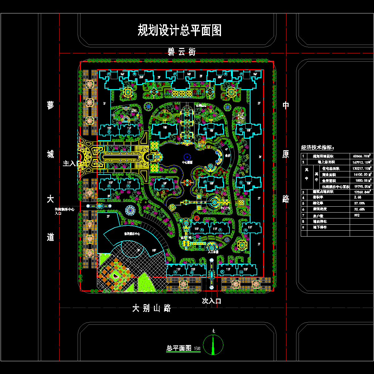 小区规划设计 - 1