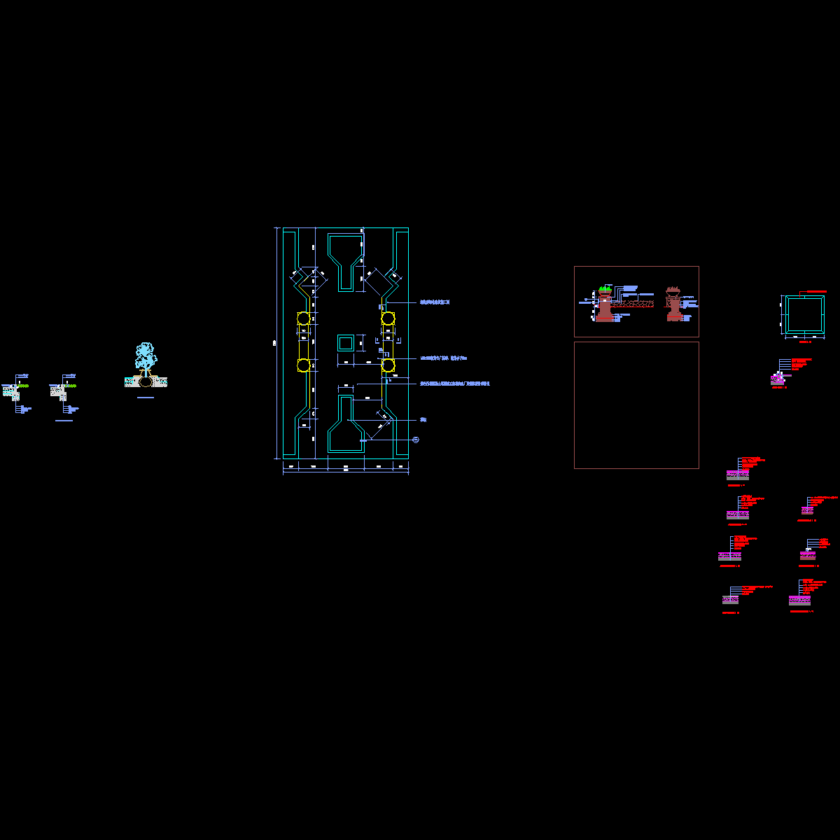 a2-la21-19#-20#楼间铺地、小品详图.dwg