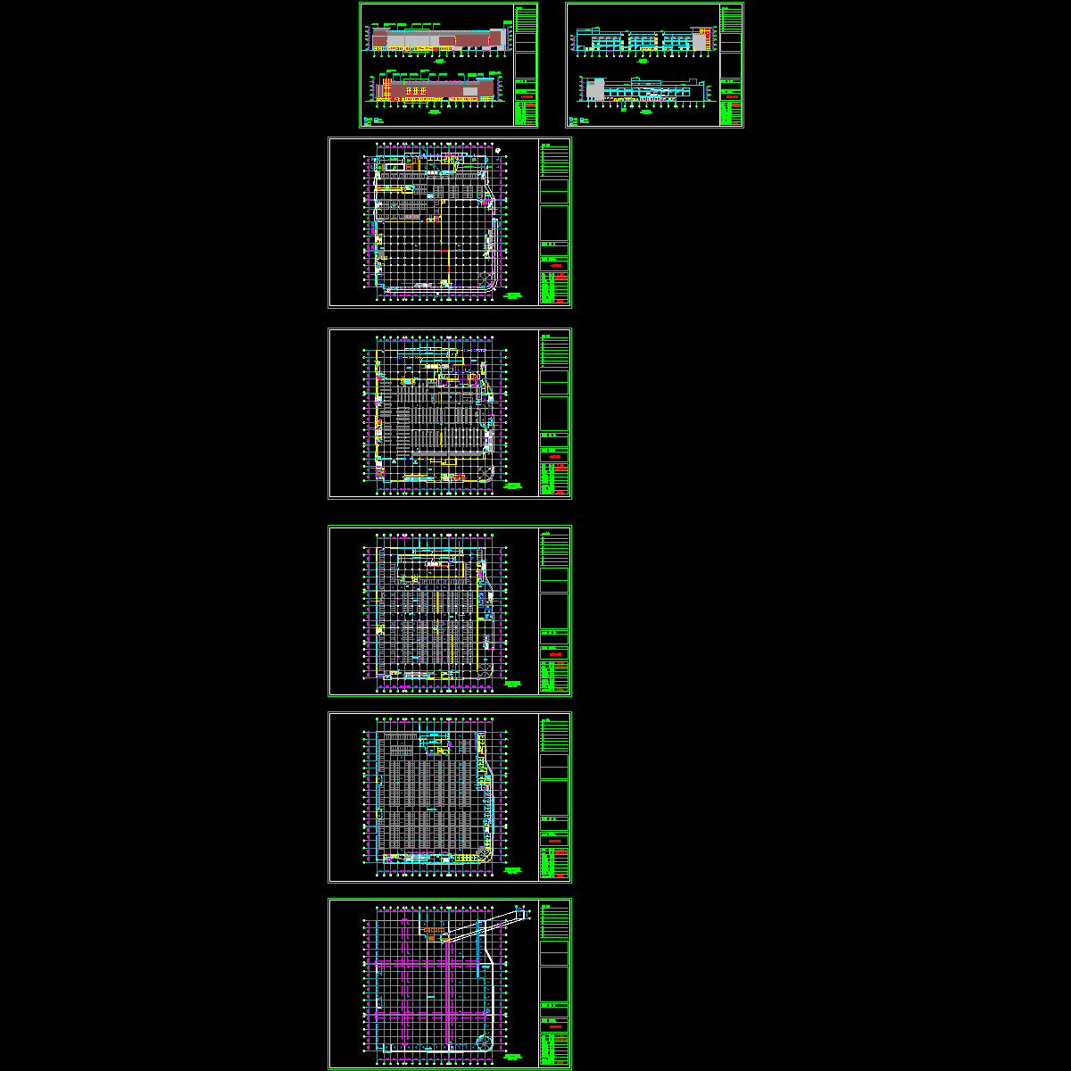 幕墙平立面.dwg