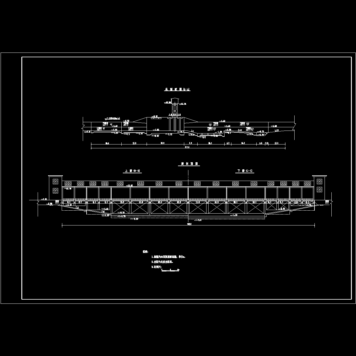 节制闸剖视图_dwg.dwg